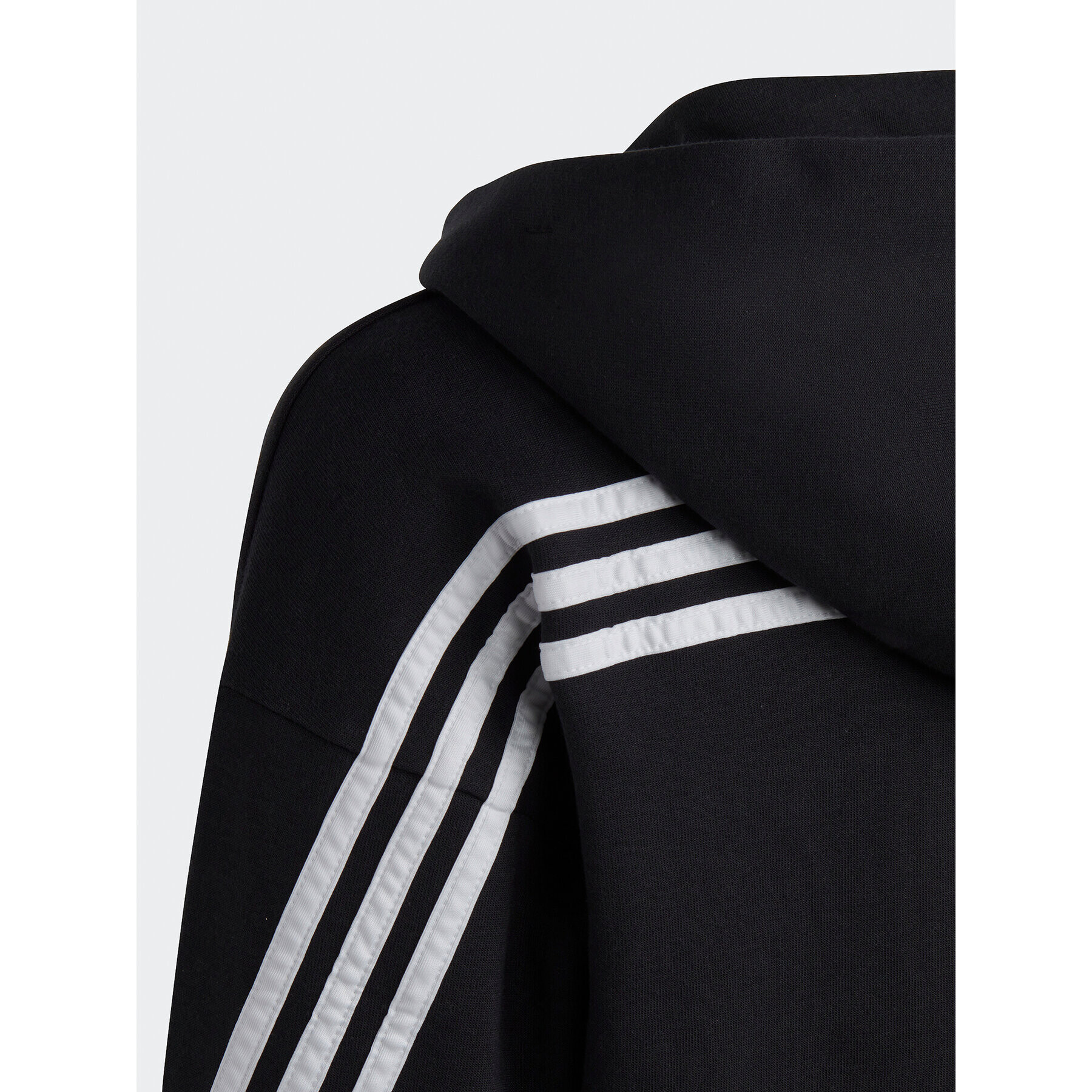 adidas Суитшърт Future Icons 3-Stripes IC0118 Черен Loose Fit - Pepit.bg