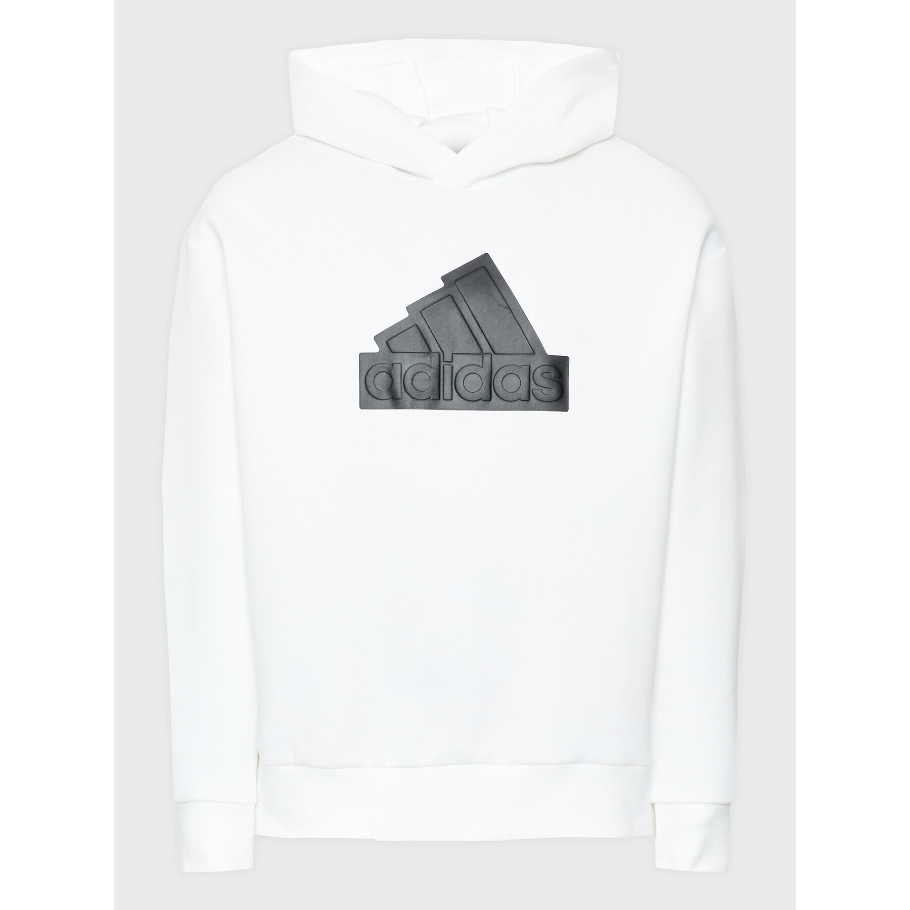 adidas Суитшърт Future Icons Badge of Sport Hoodie IC3746 Бял Regular Fit - Pepit.bg