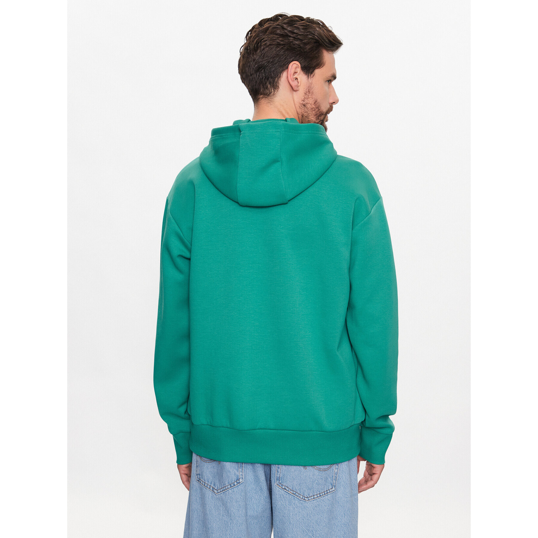 adidas Суитшърт Future Icons Badge of Sport Hoodie IC3751 Зелен Regular Fit - Pepit.bg