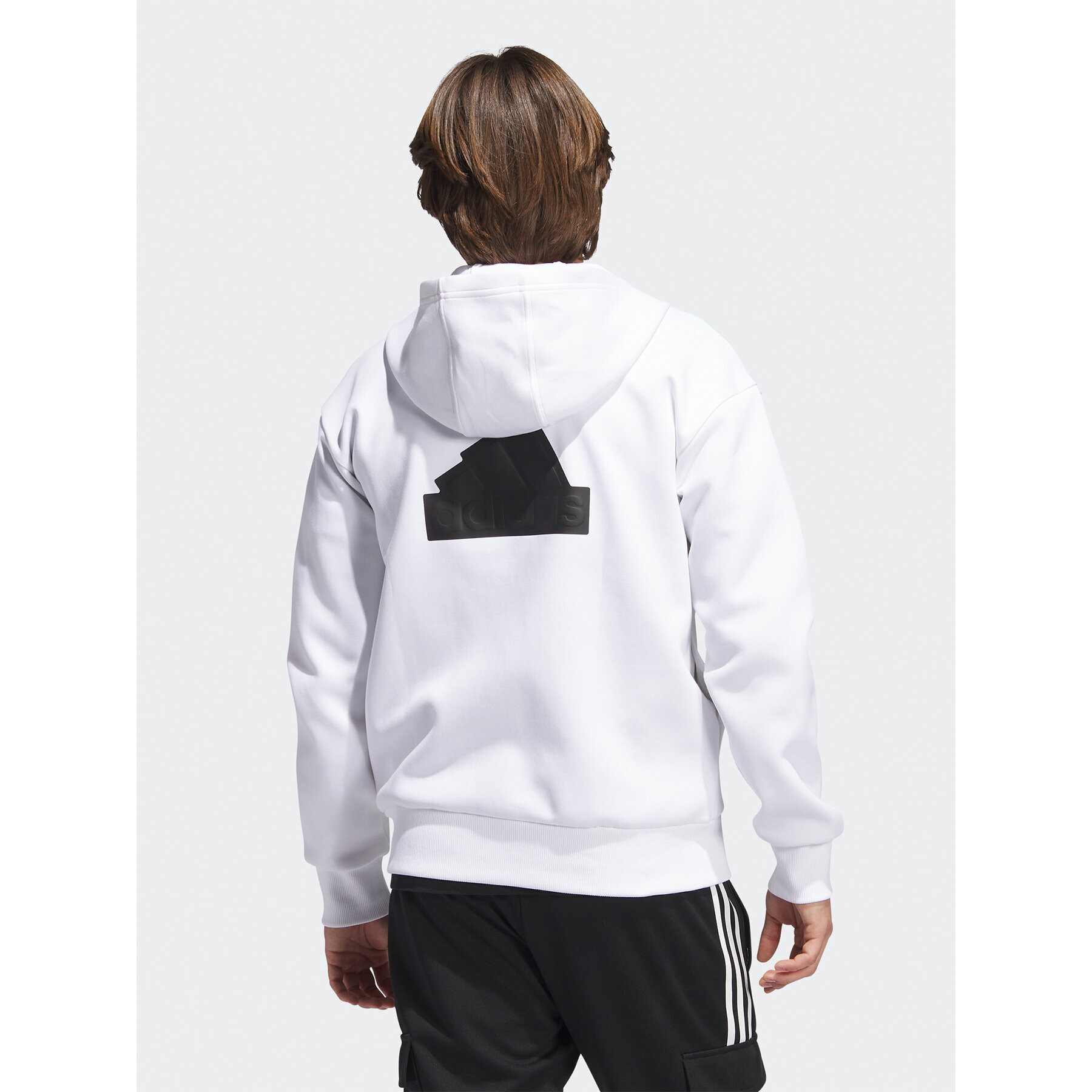 adidas Суитшърт Future Icons Badge of Sport IJ8840 Бял Regular Fit - Pepit.bg