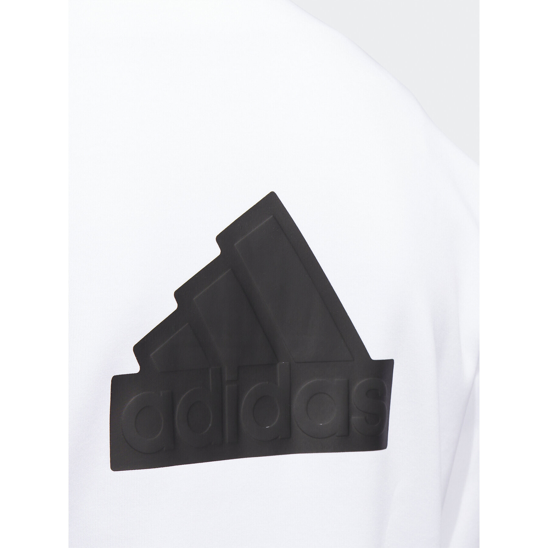 adidas Суитшърт Future Icons Badge of Sport IJ8840 Бял Regular Fit - Pepit.bg