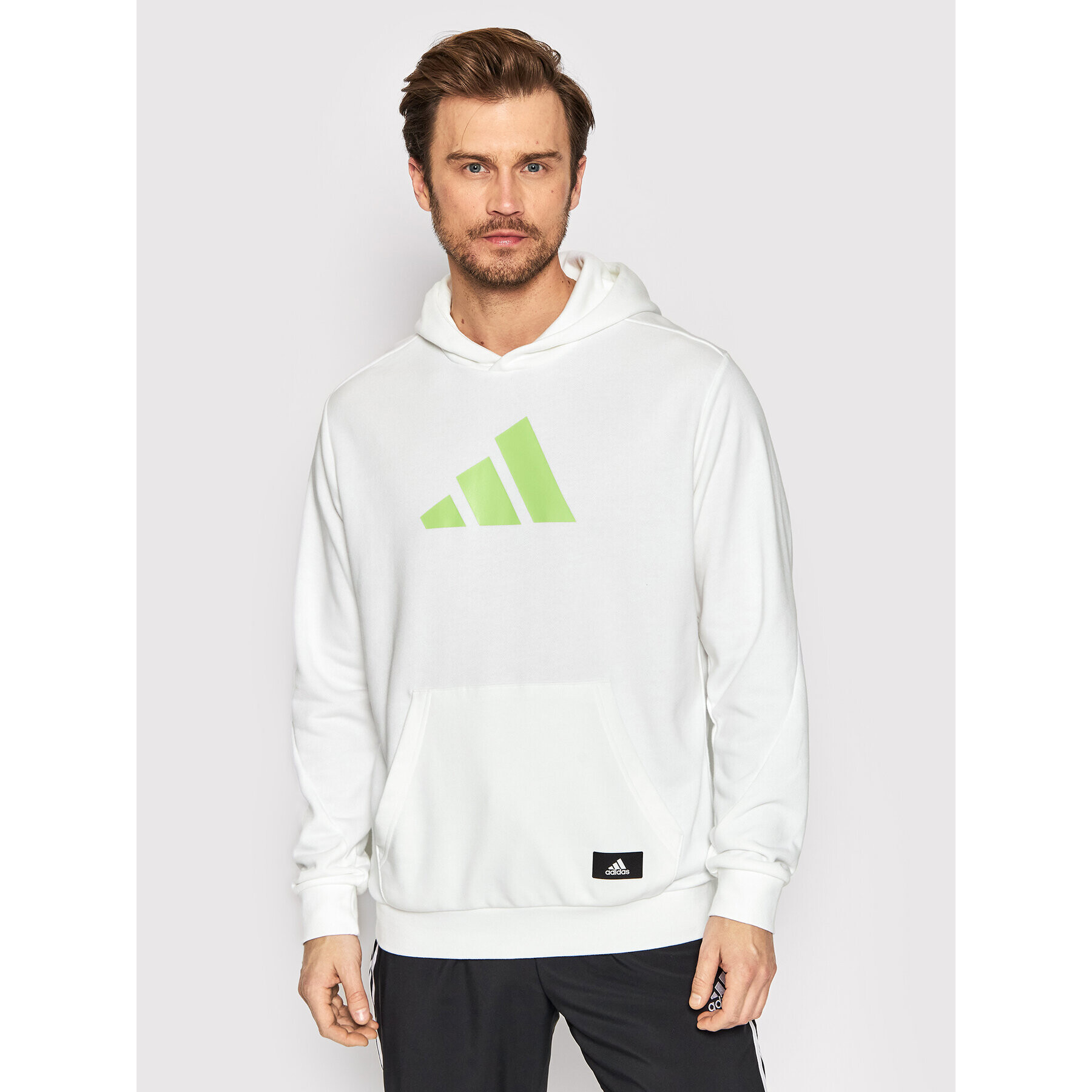 adidas Performance Суитшърт Future Icons HA1413 Бял Regular Fit - Pepit.bg