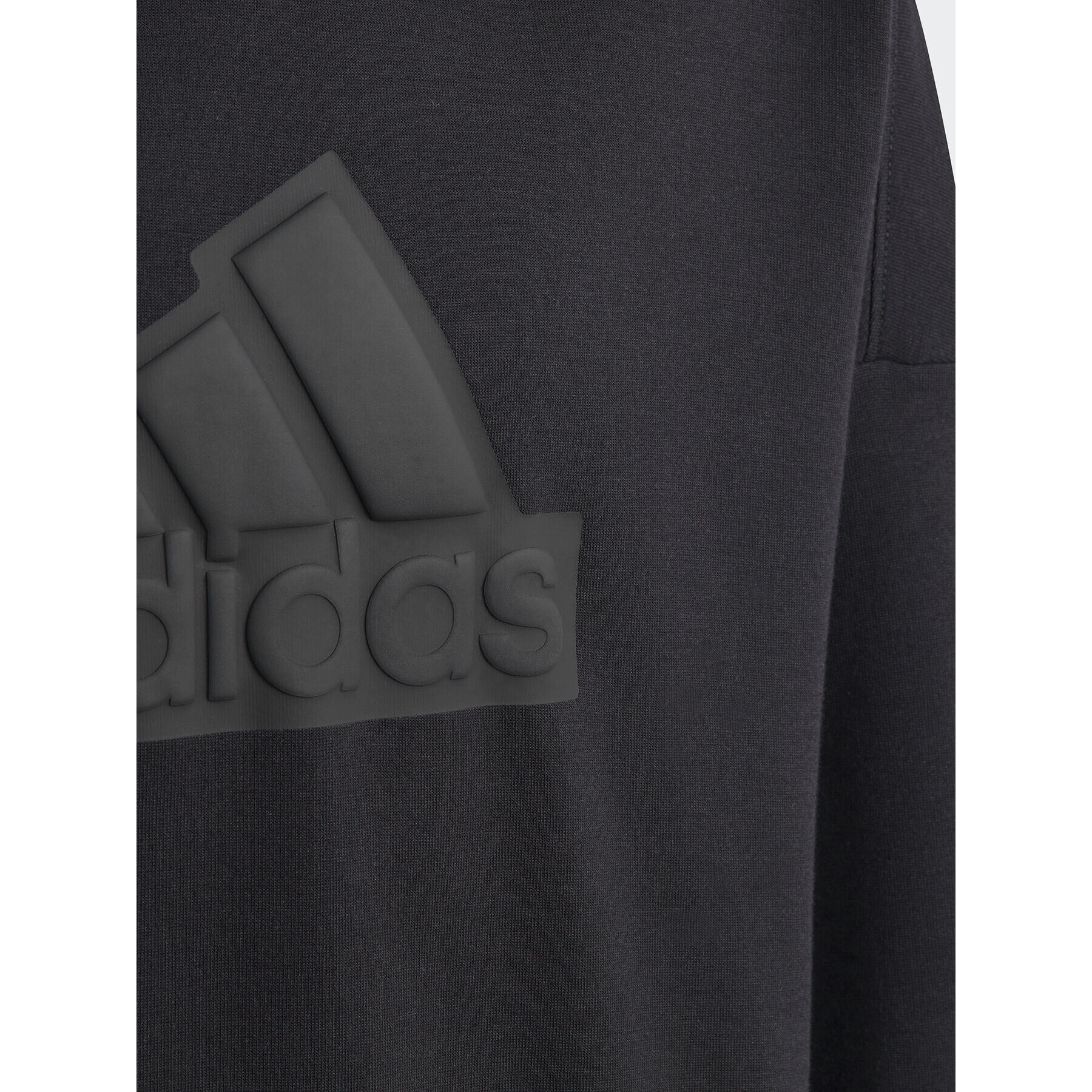 adidas Суитшърт Future Icons Logo HR6301 Черен Loose Fit - Pepit.bg