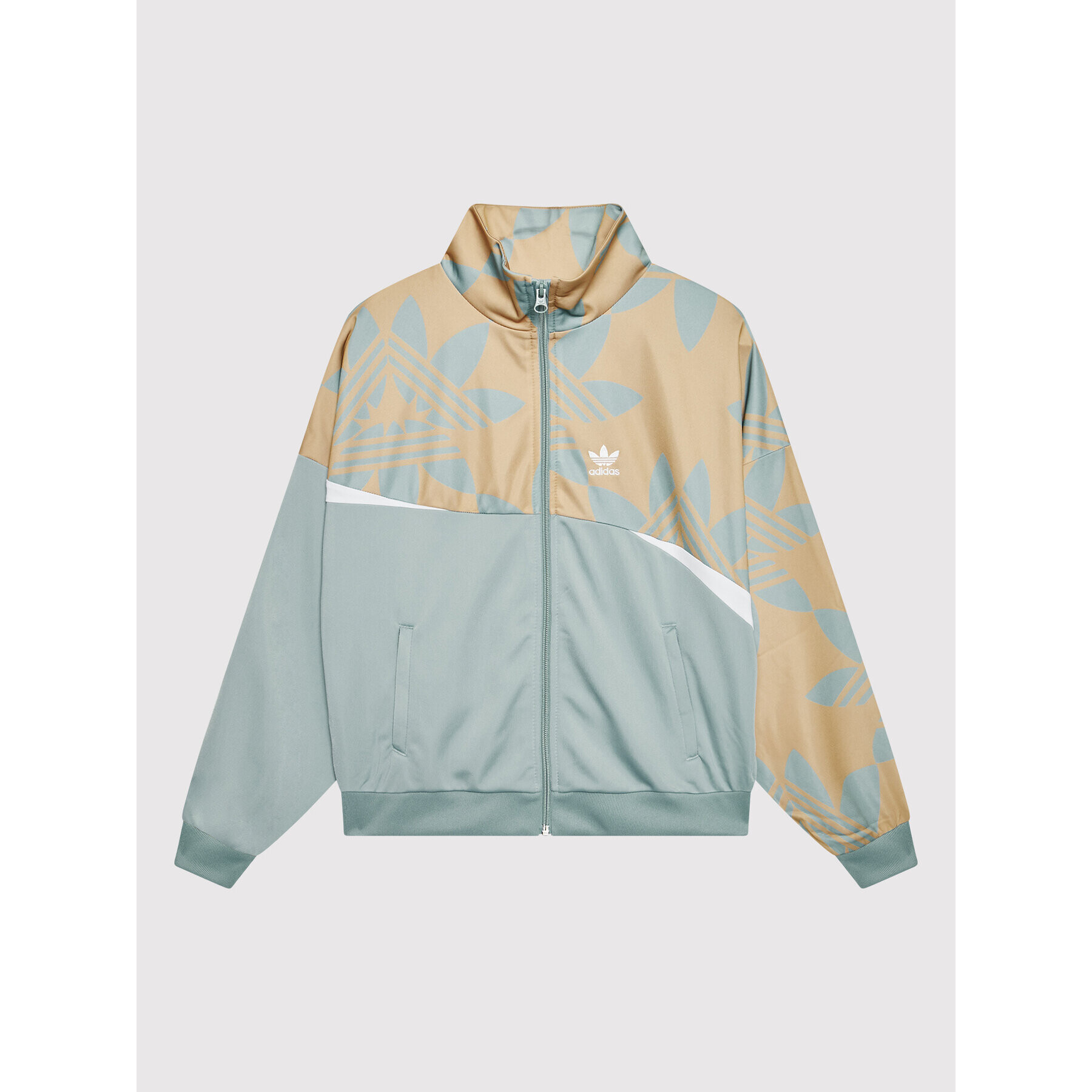 adidas Суитшърт Graphic Print HL6875 Син Loose Fit - Pepit.bg