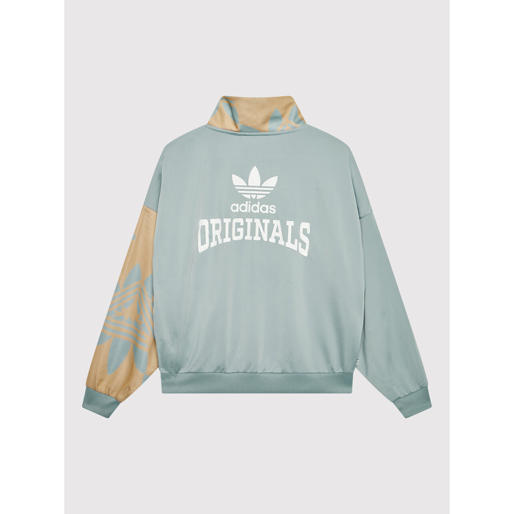 adidas Суитшърт Graphic Print HL6875 Син Loose Fit - Pepit.bg