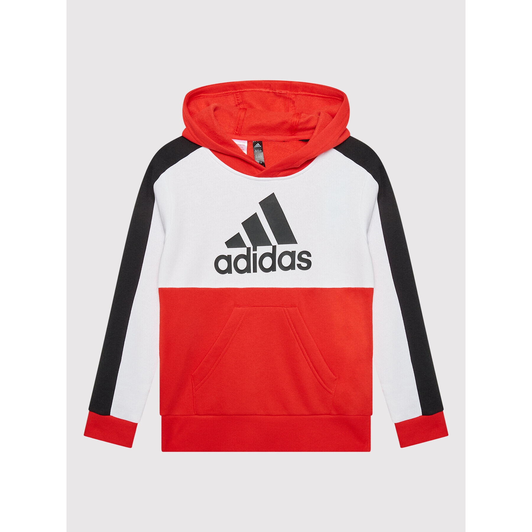 adidas Суитшърт Colorblock Fleece HC5657 Цветен Regular Fit - Pepit.bg