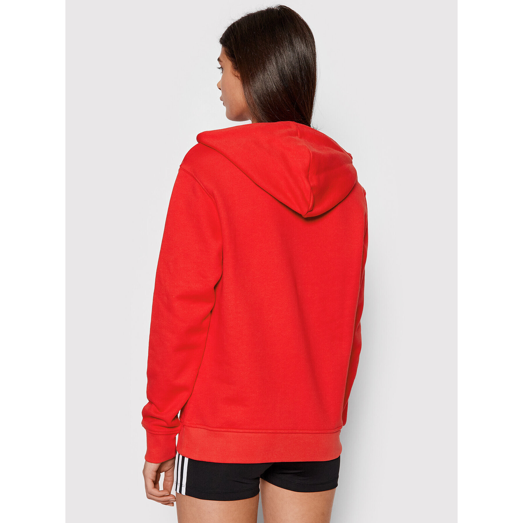 adidas Суитшърт Hoodie HF7508 Червен Regular Fit - Pepit.bg