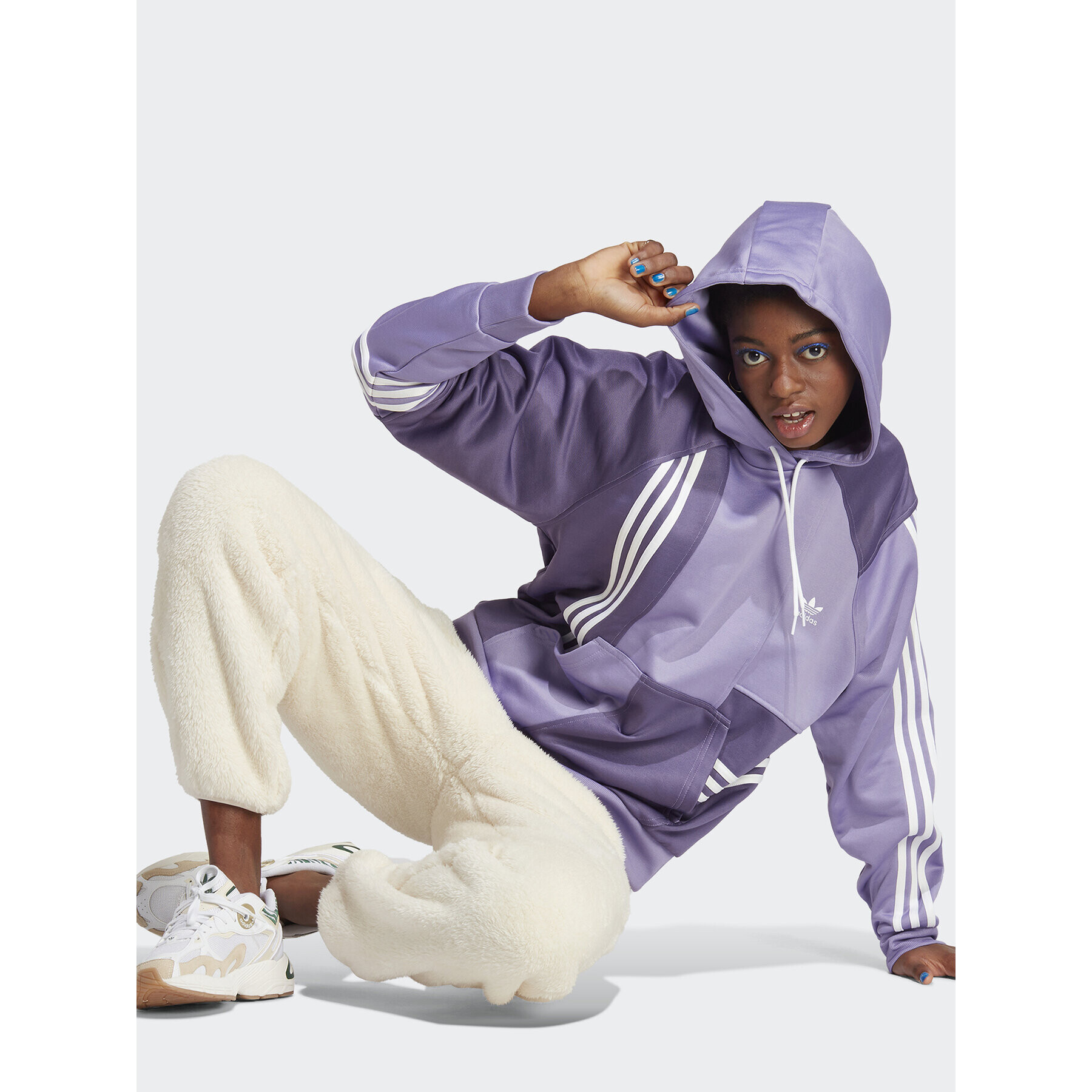 adidas Суитшърт Hoodie IC2381 Виолетов - Pepit.bg