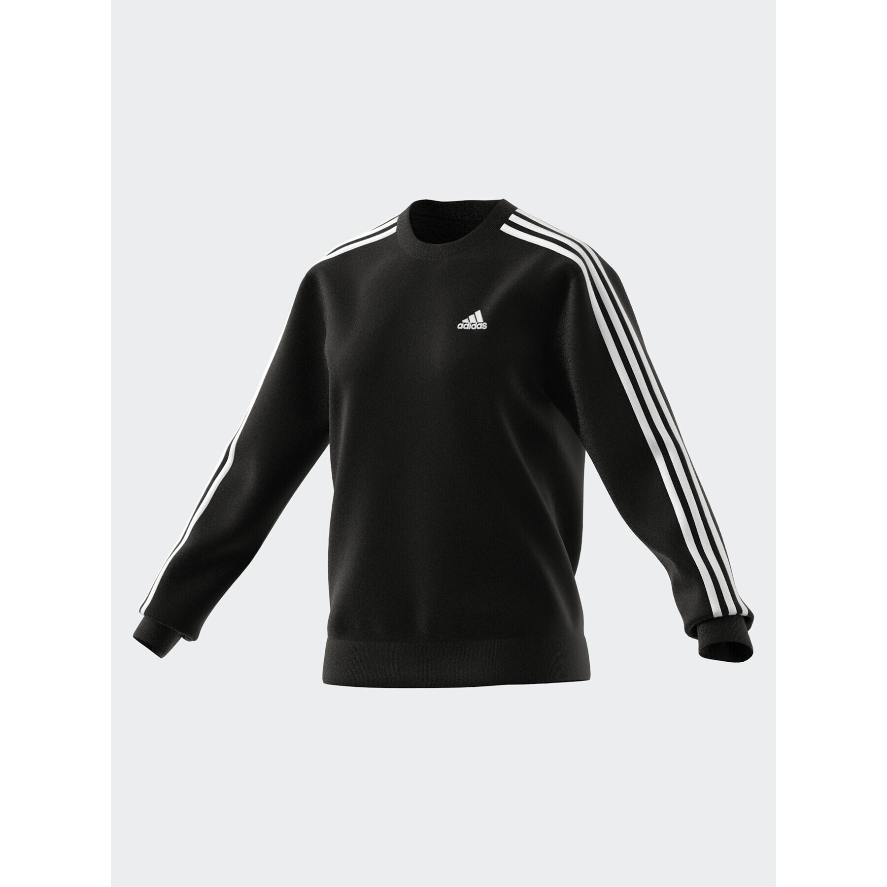 adidas Суитшърт HZ5744 Черен Regular Fit - Pepit.bg