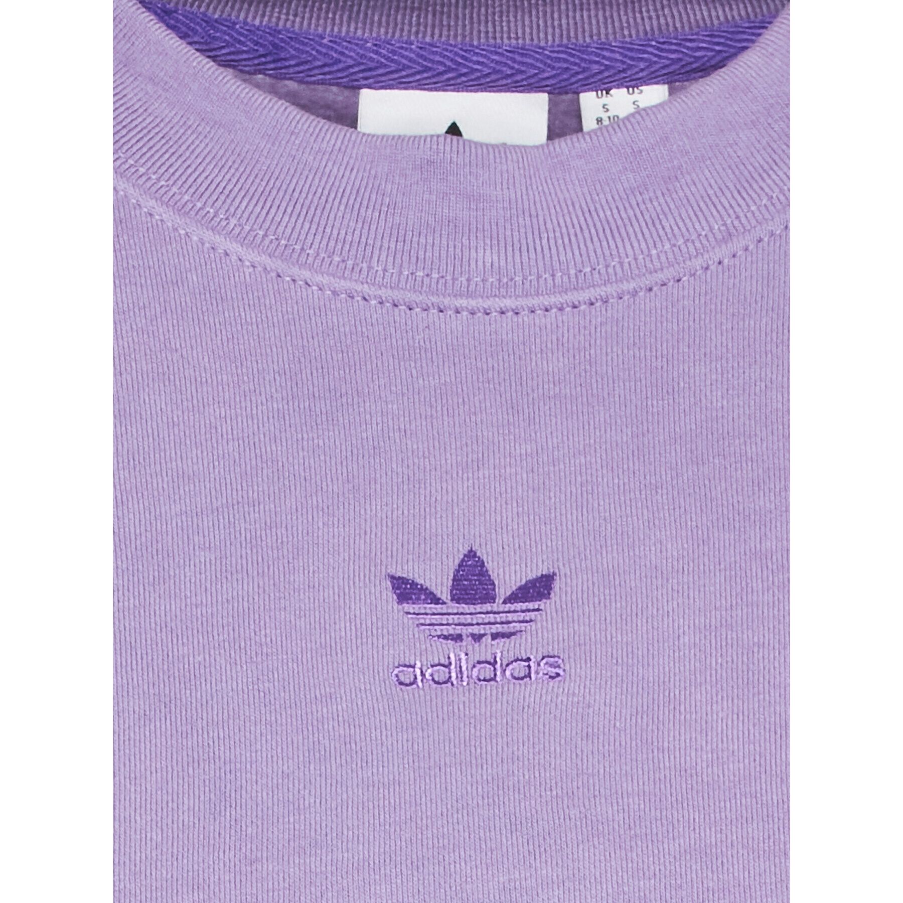 adidas Суитшърт HZ8639 Виолетов Relaxed Fit - Pepit.bg