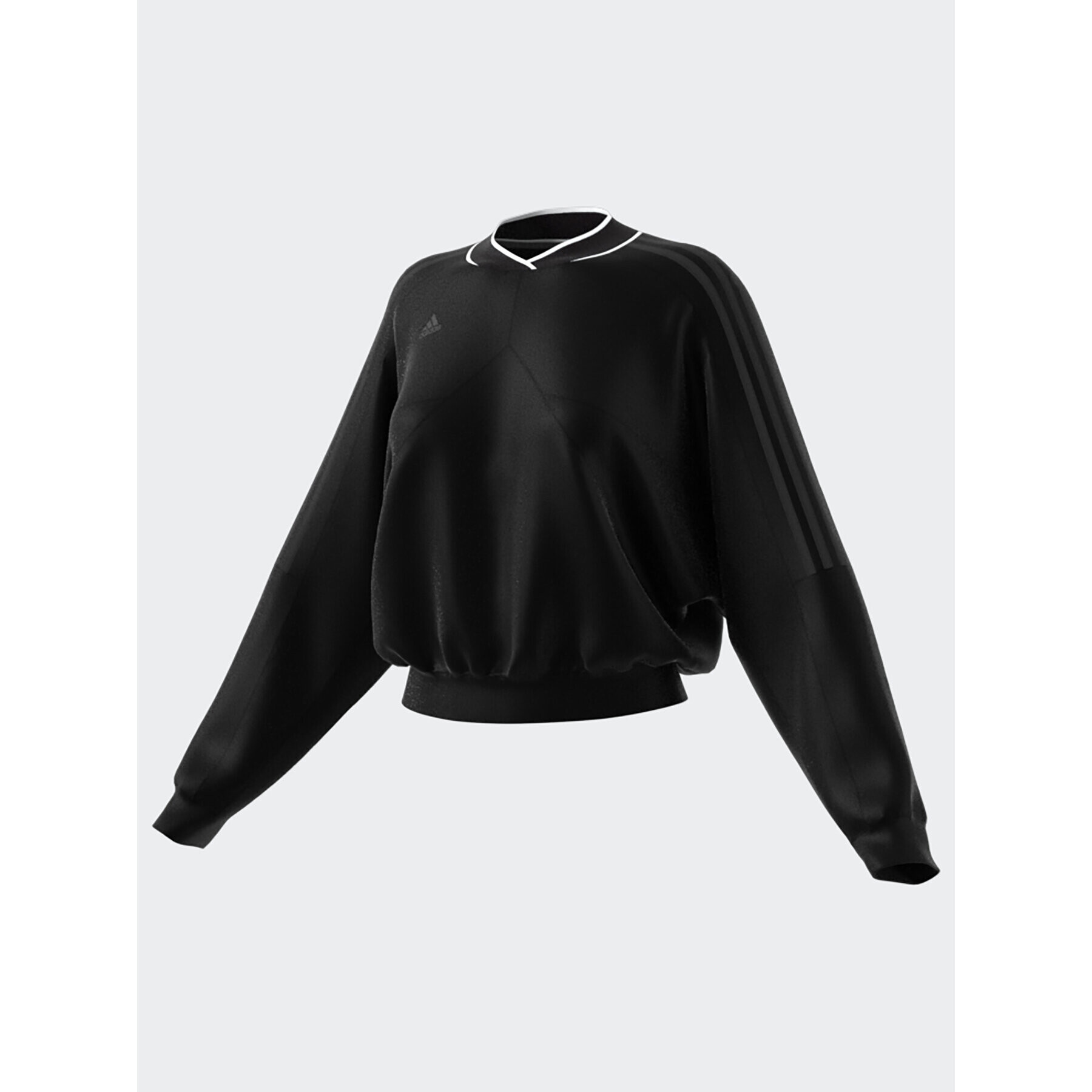 adidas Суитшърт IA3039 Черен Loose Fit - Pepit.bg