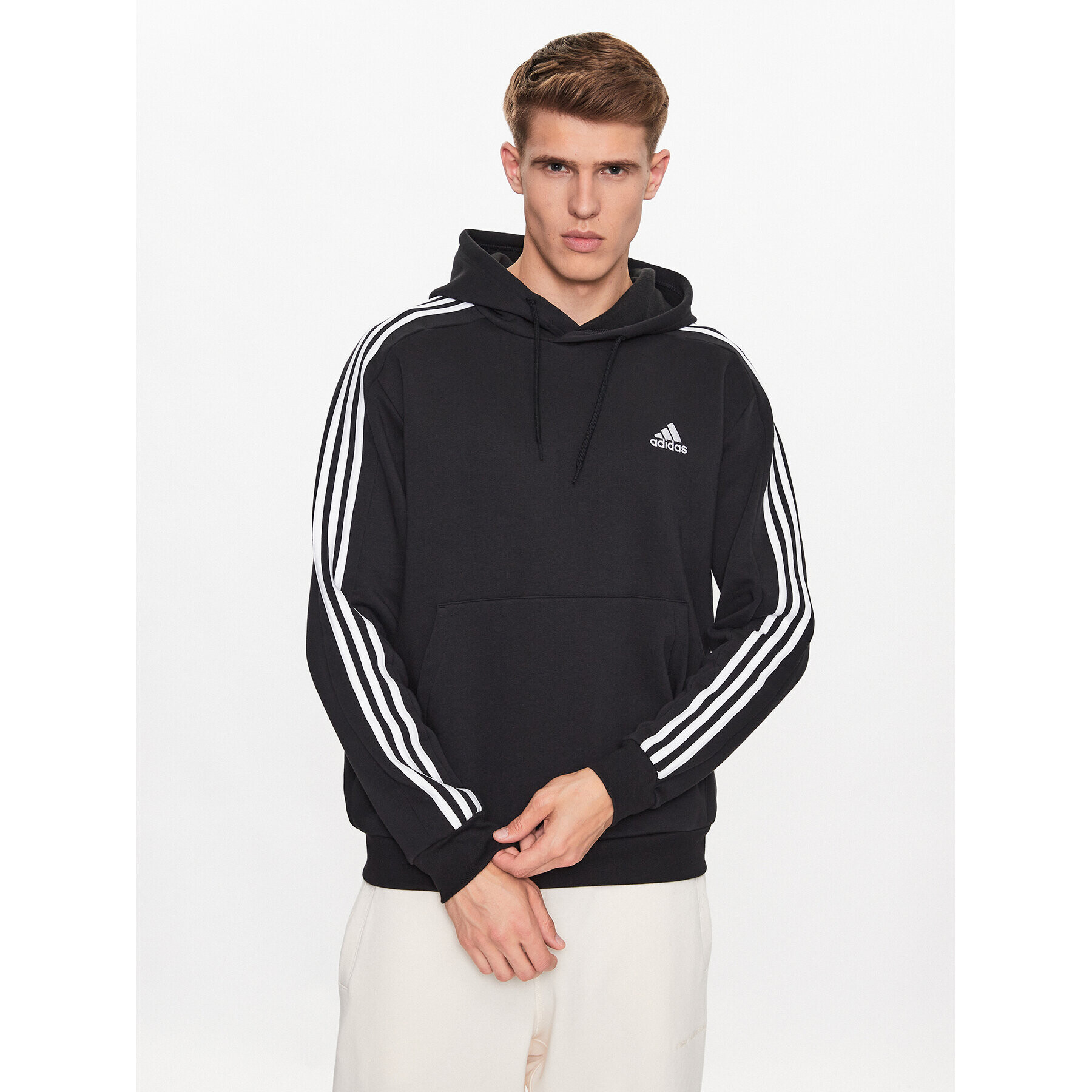 adidas Суитшърт IB4028 Черен Regular Fit - Pepit.bg