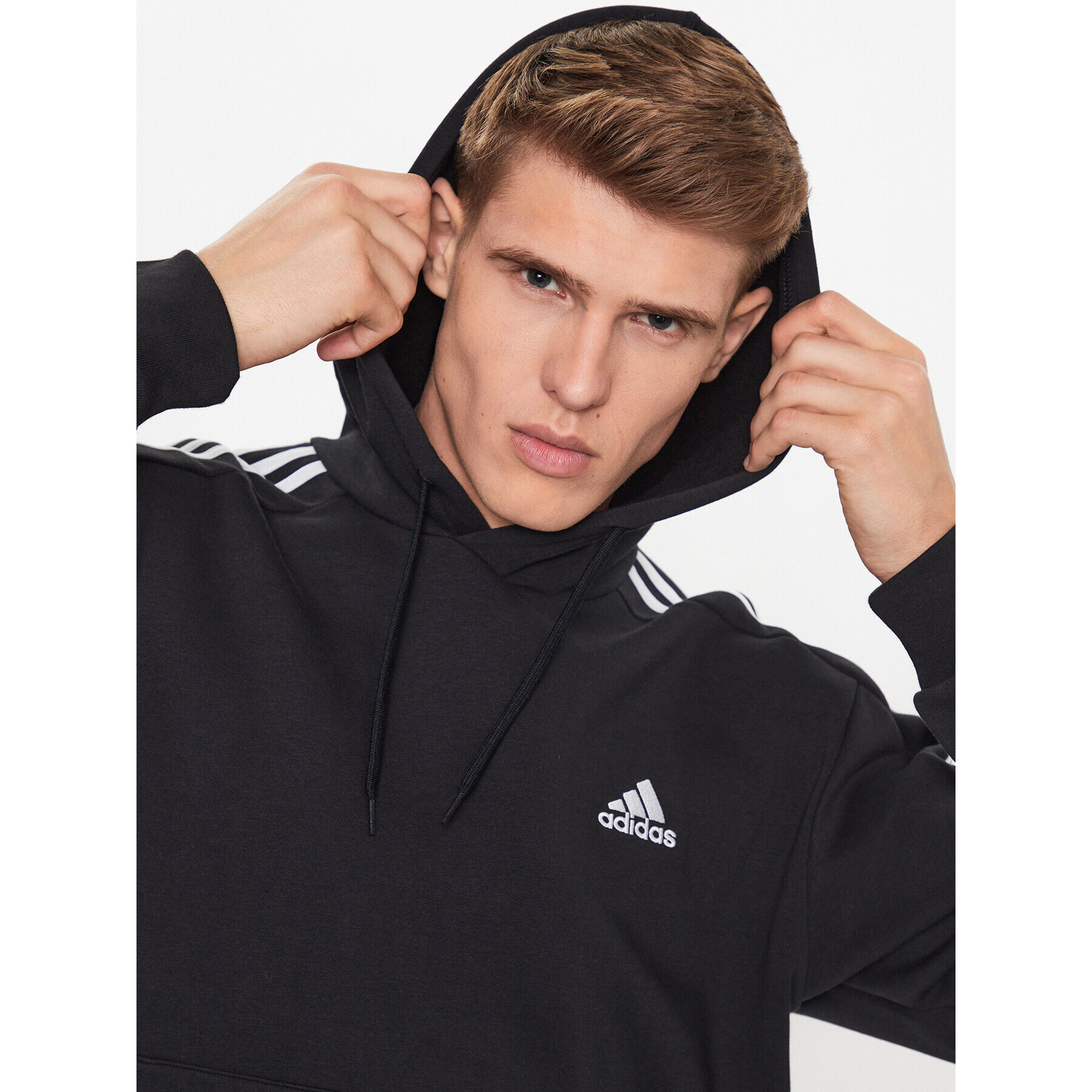 adidas Суитшърт IB4028 Черен Regular Fit - Pepit.bg