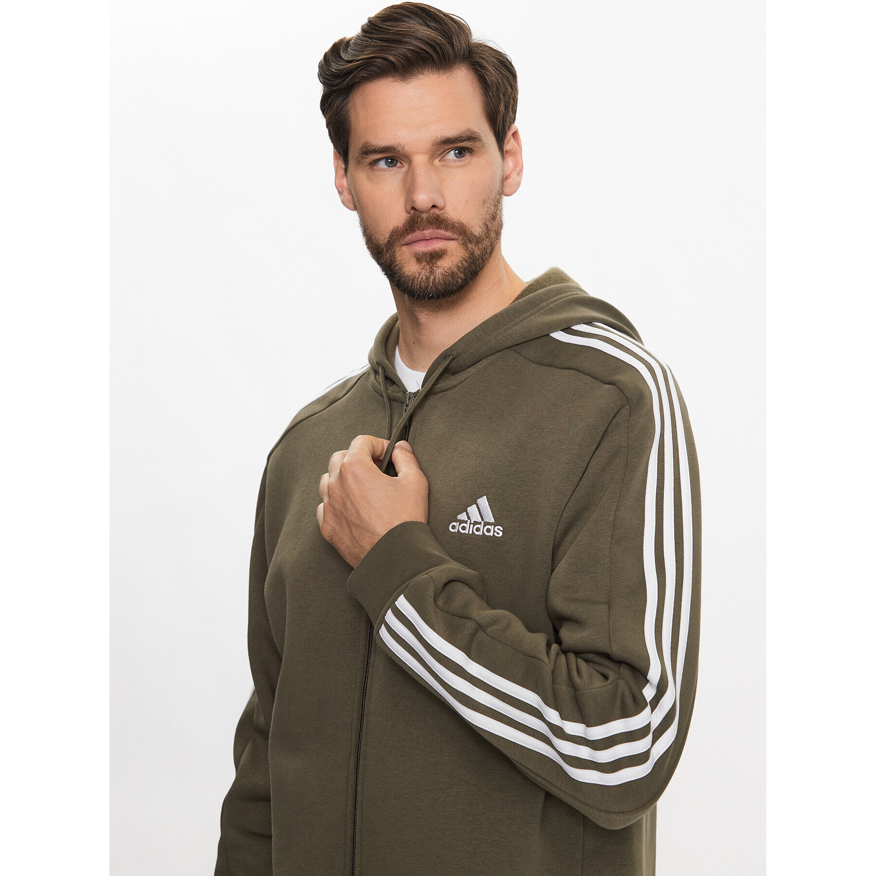 adidas Суитшърт IJ6492 Зелен Regular Fit - Pepit.bg