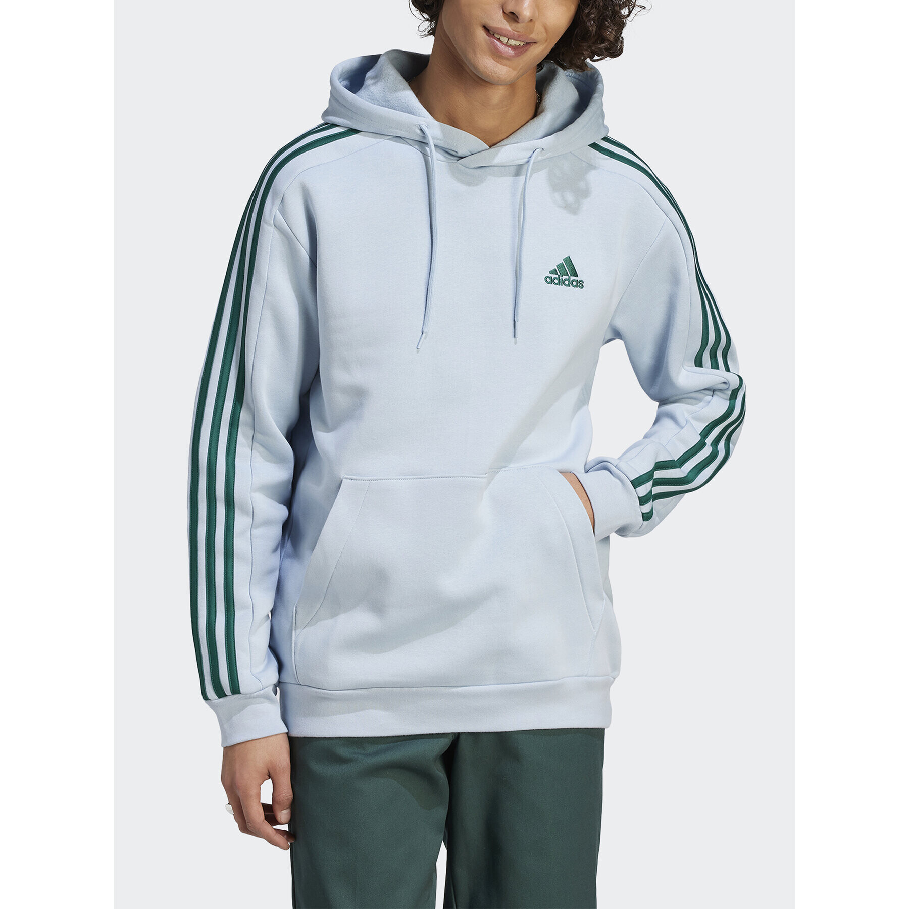 adidas Суитшърт IJ8936 Син Regular Fit - Pepit.bg