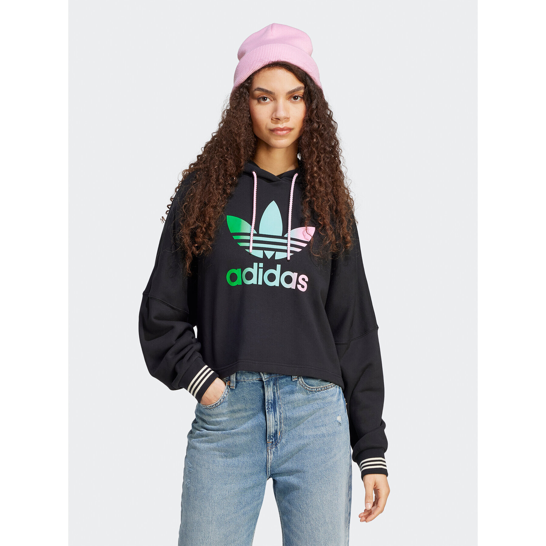 adidas Суитшърт IK7864 Черен - Pepit.bg