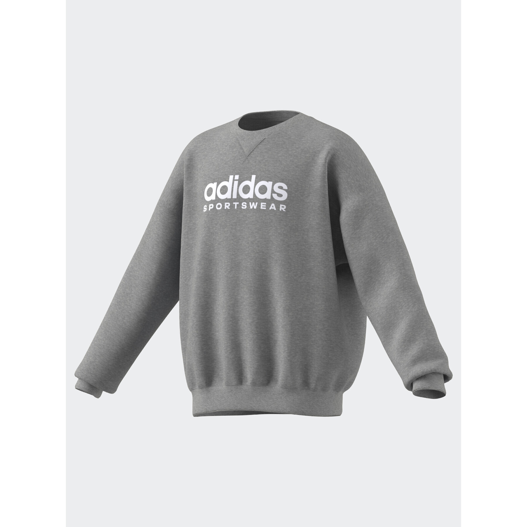 adidas Суитшърт IL4931 Сив Loose Fit - Pepit.bg