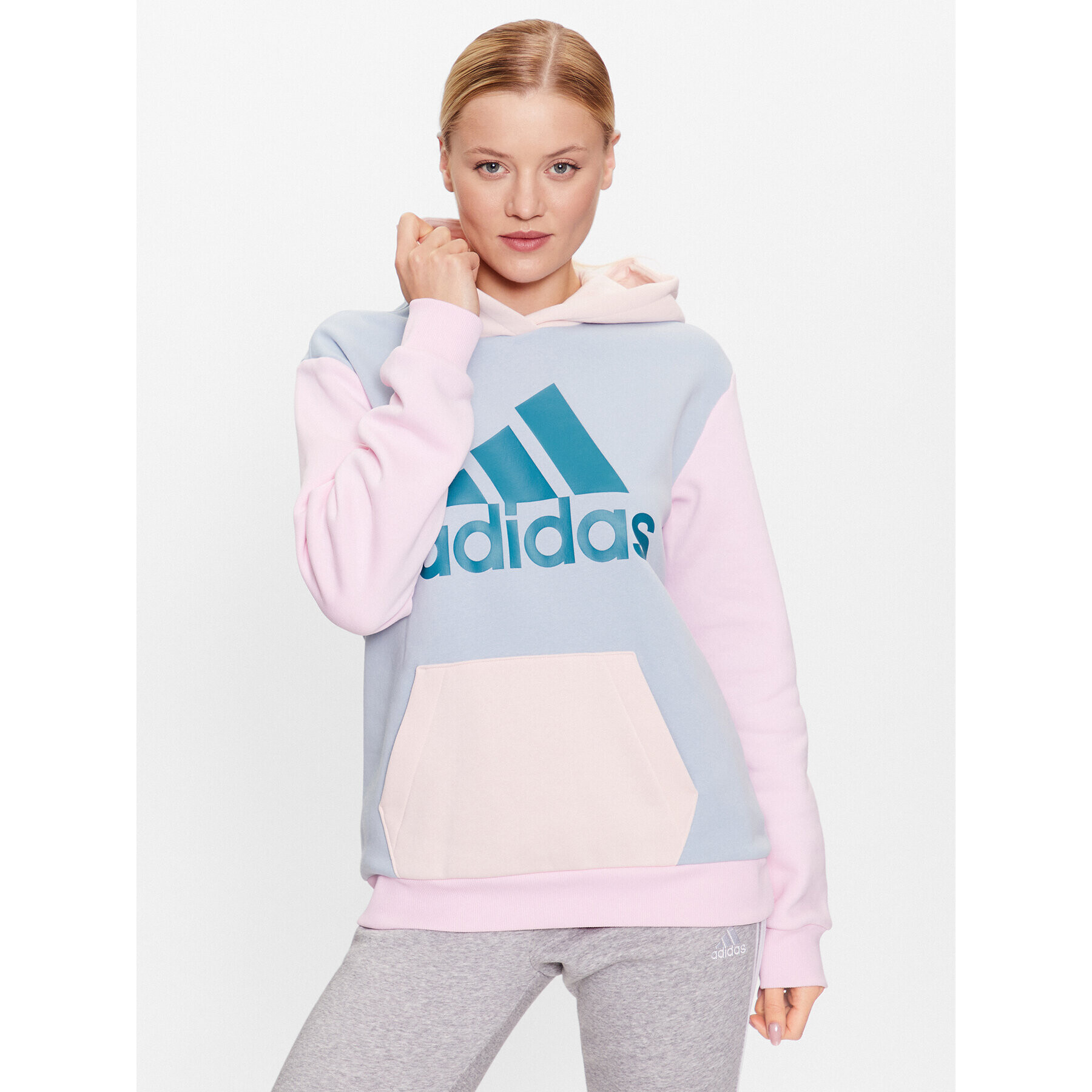 adidas Суитшърт IM0267 Син Loose Fit - Pepit.bg