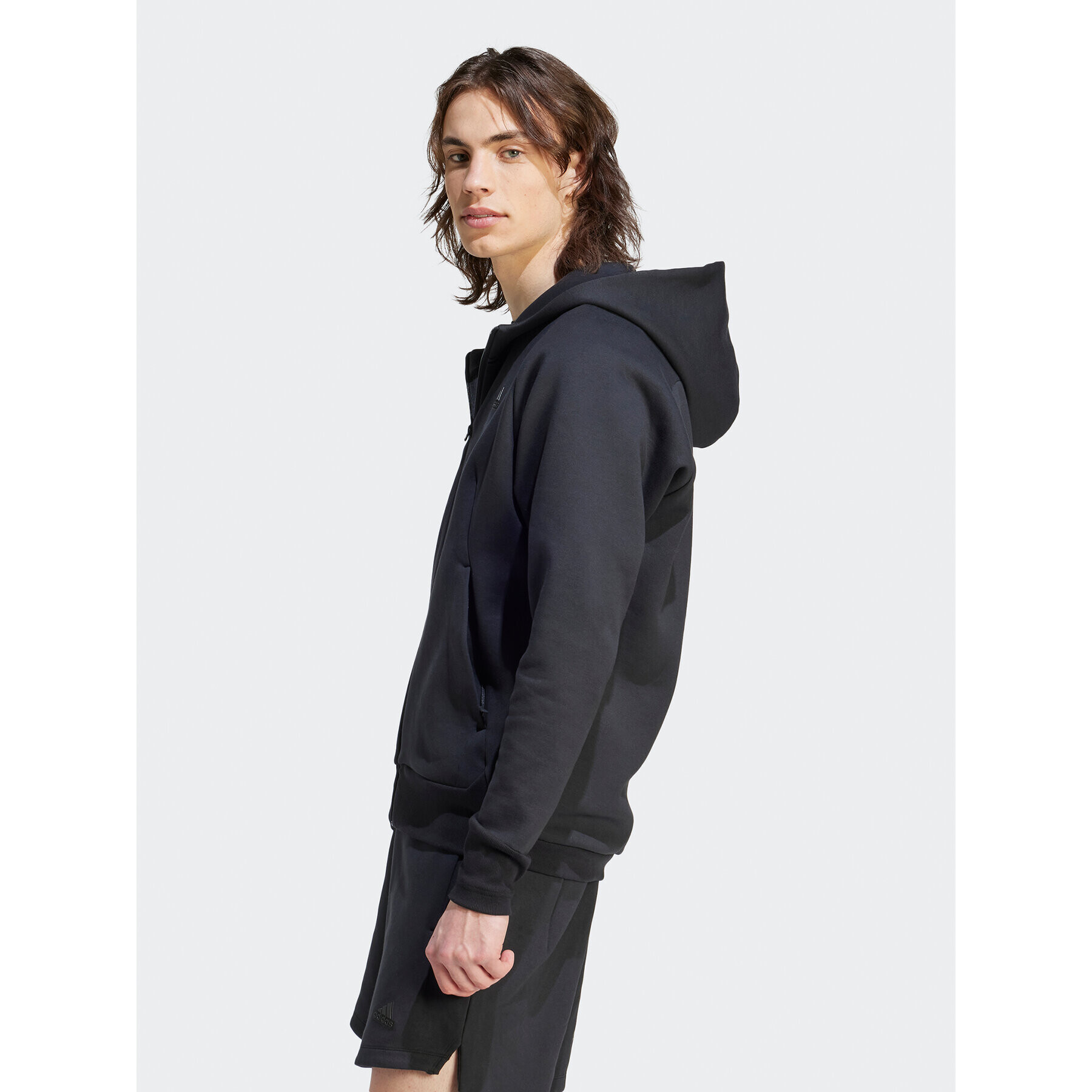 adidas Суитшърт IN5089 Черен Loose Fit - Pepit.bg
