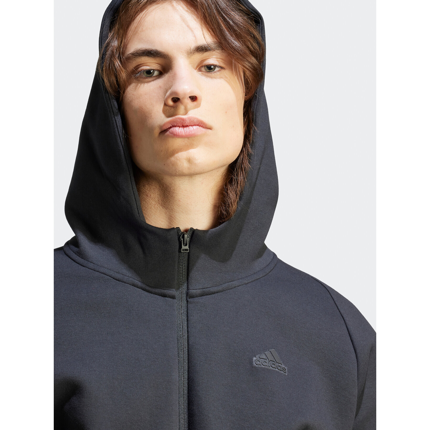 adidas Суитшърт IN5089 Черен Loose Fit - Pepit.bg