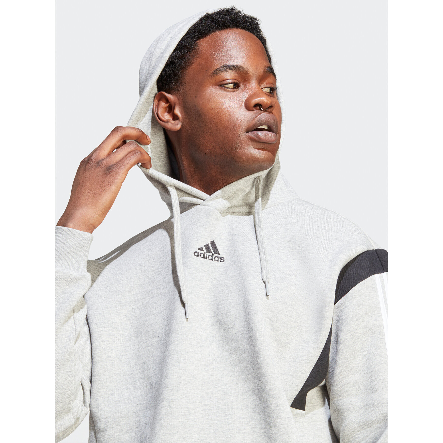 adidas Суитшърт IP2249 Сив Regular Fit - Pepit.bg