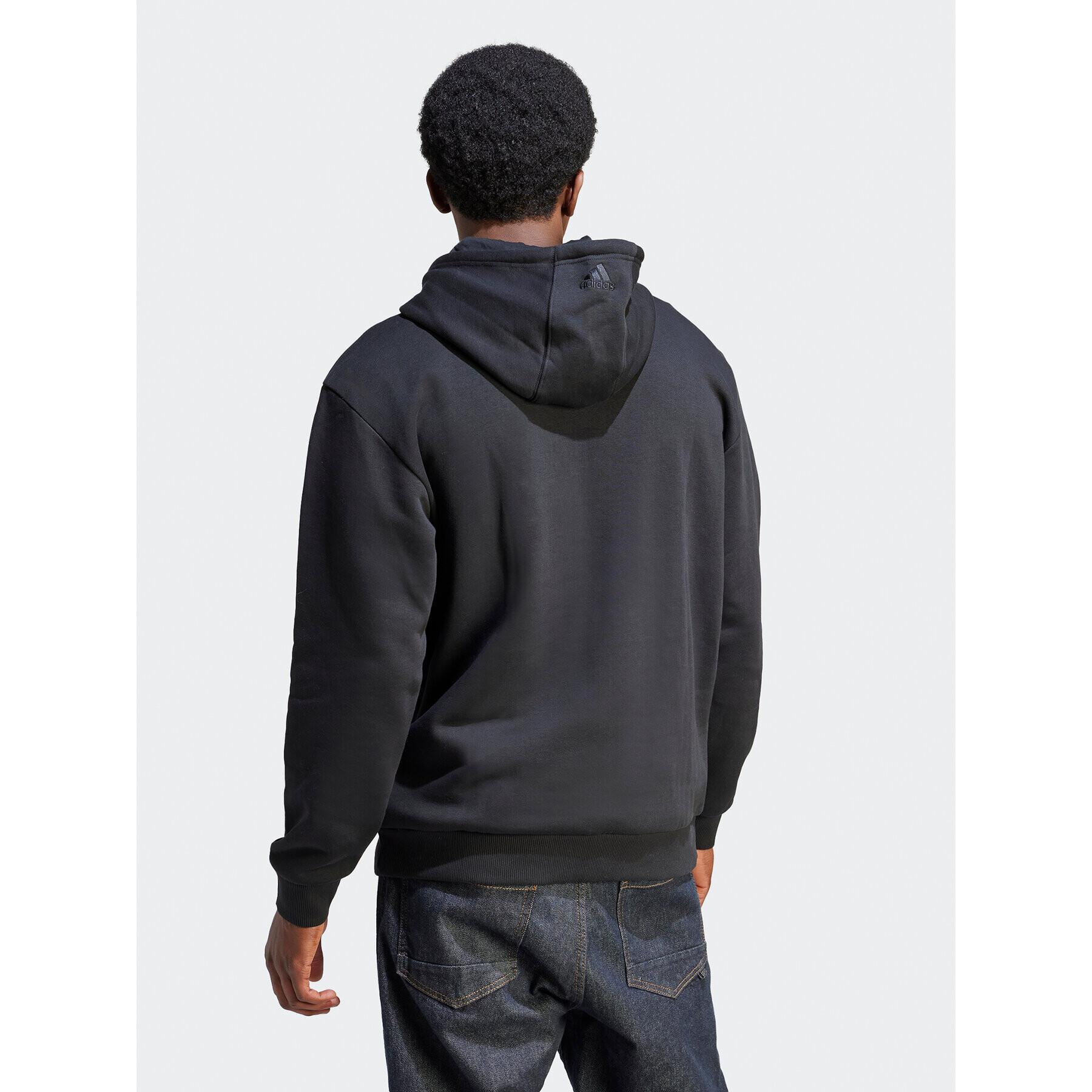 adidas Суитшърт IR8357 Черен Loose Fit - Pepit.bg