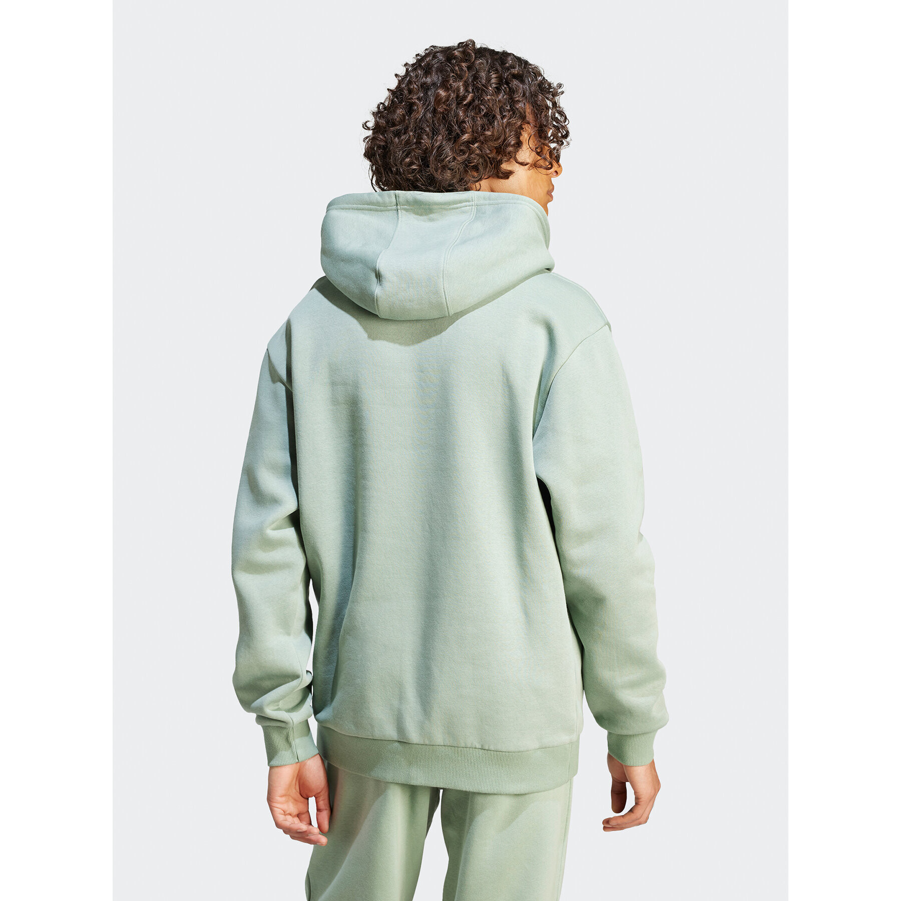 adidas Суитшърт IR8358 Зелен Loose Fit - Pepit.bg