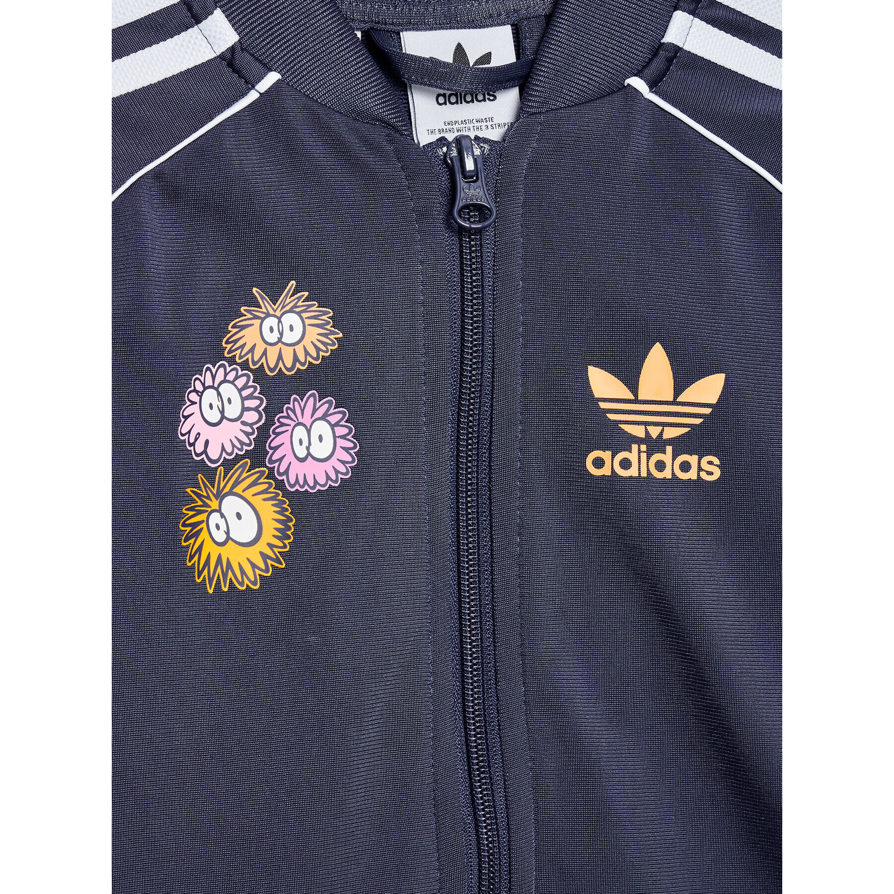 adidas Суитшърт KEVIN LYONS HC9442 Тъмносин Regular Fit - Pepit.bg