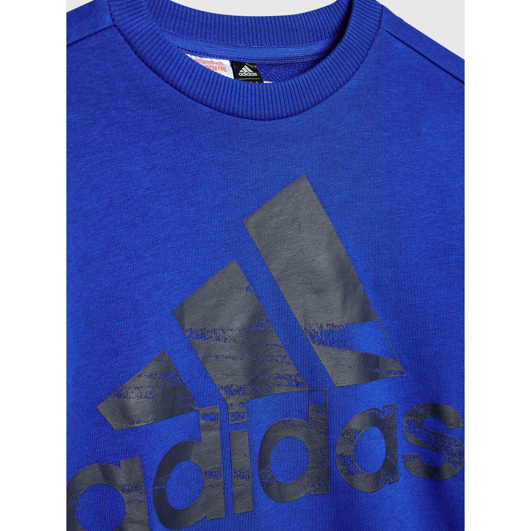 adidas Performance Суитшърт Logo HF1824 Син Regular Fit - Pepit.bg