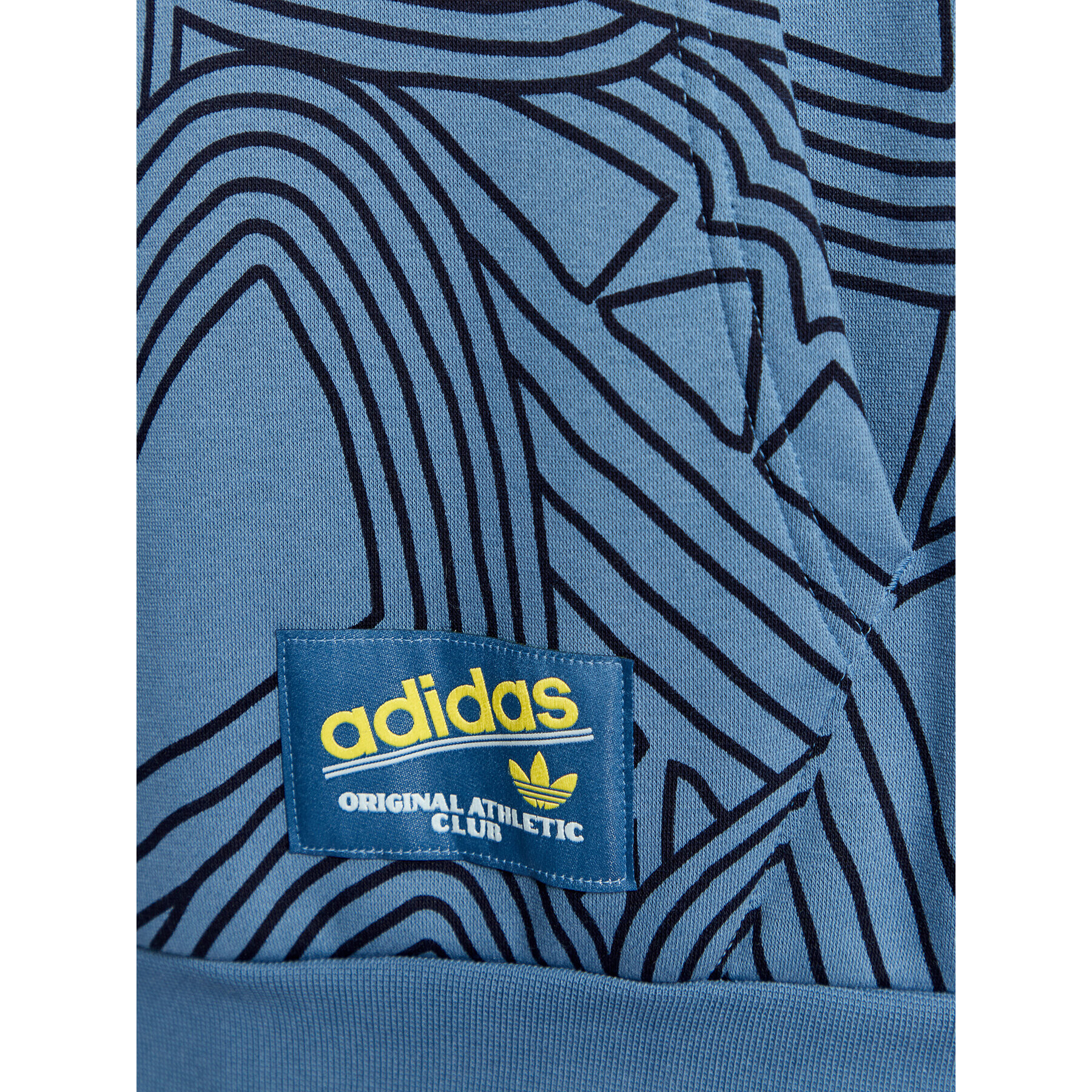 adidas Суитшърт Original Athletic Club HI2966 Син Regular Fit - Pepit.bg