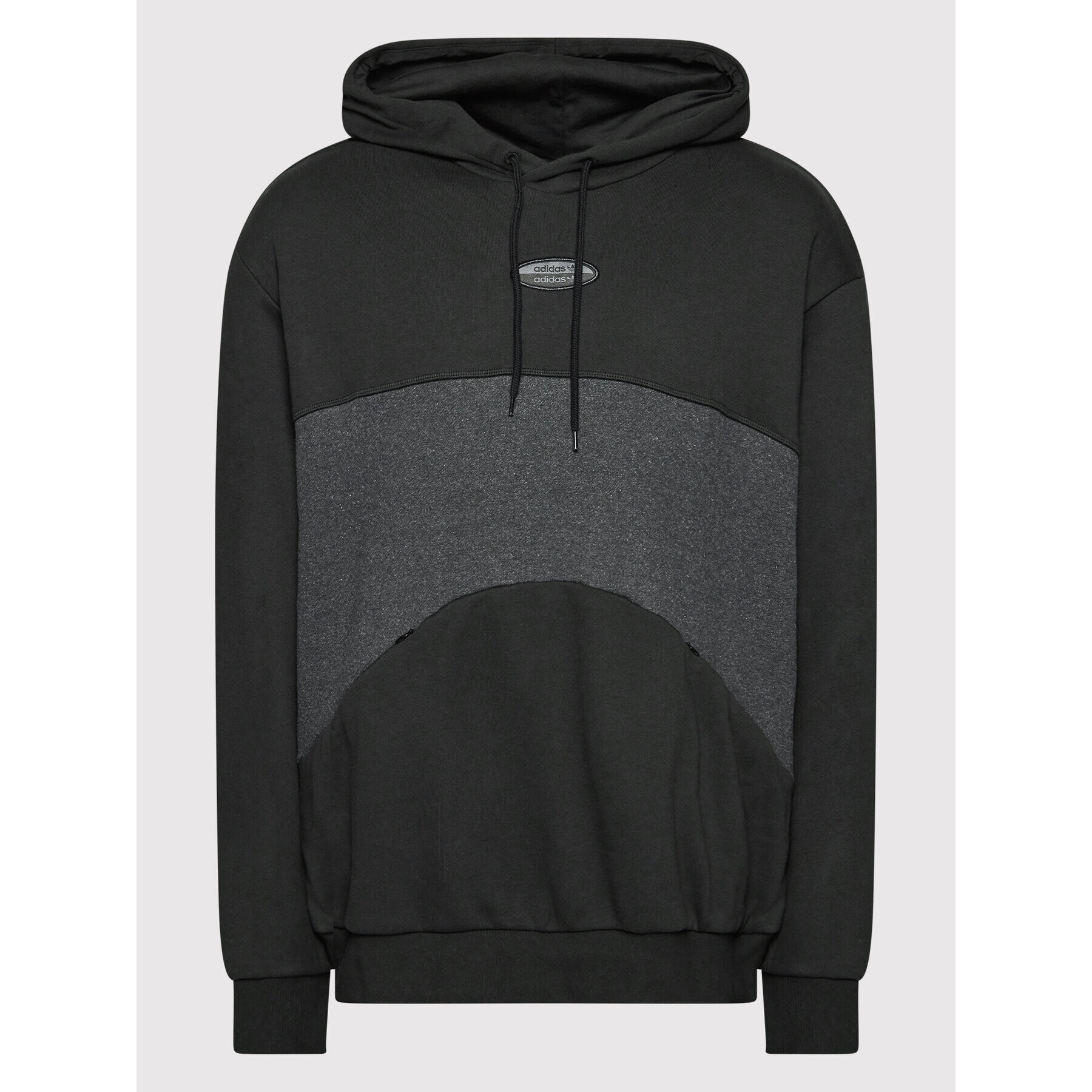 adidas Суитшърт R.Y.V. Basic HC9462 Черен Relaxed Fit - Pepit.bg