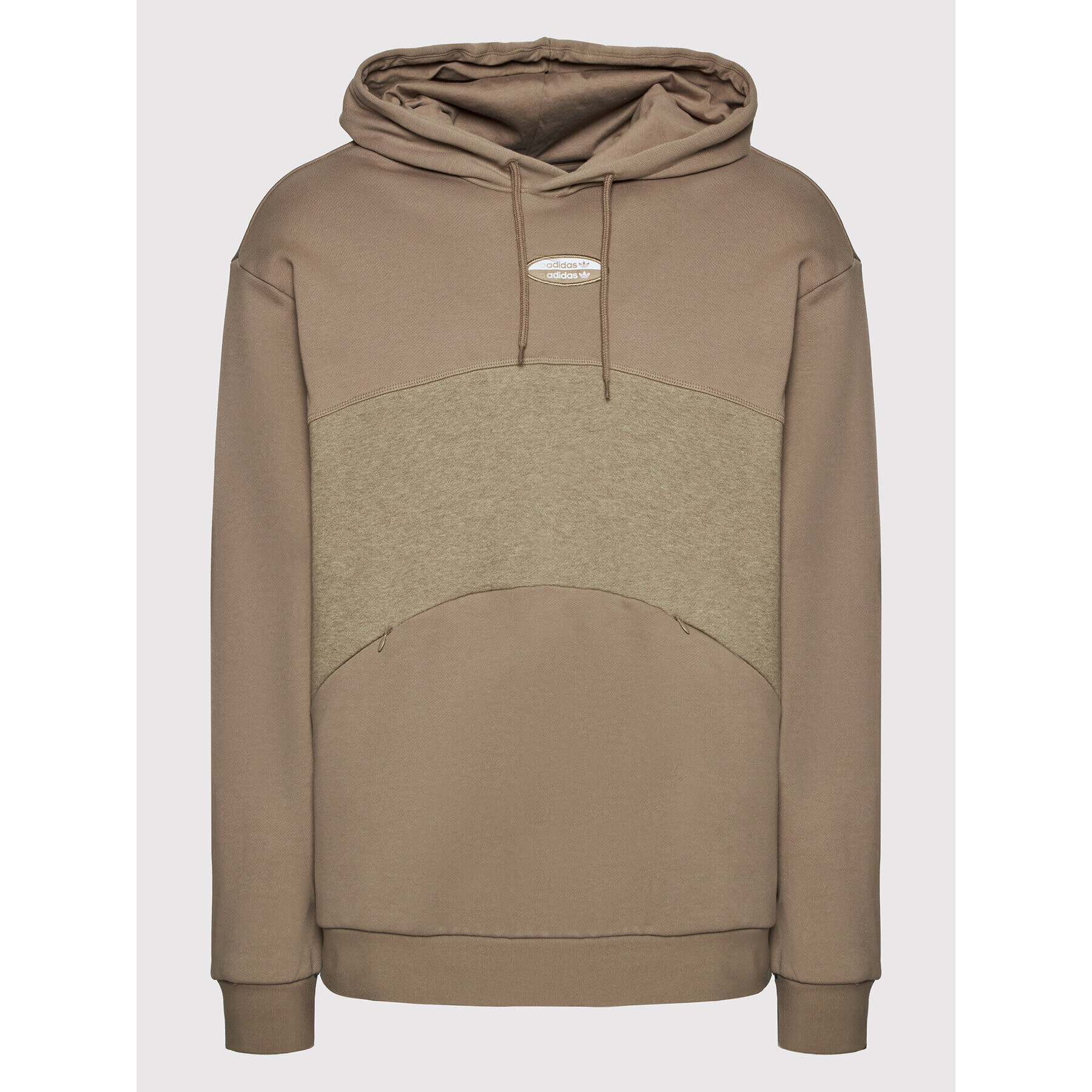 adidas Суитшърт R.Y.V. Basic HC9463 Бежов Relaxed Fit - Pepit.bg