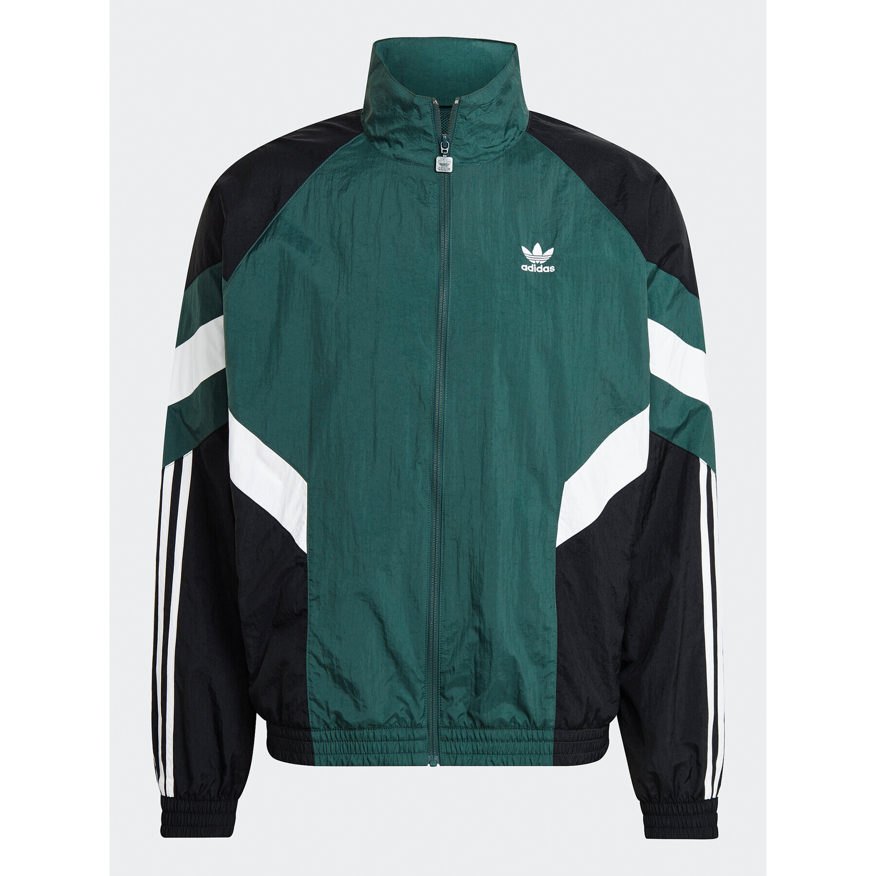 adidas Суитшърт Rekive HK7321 Зелен Loose Fit - Pepit.bg