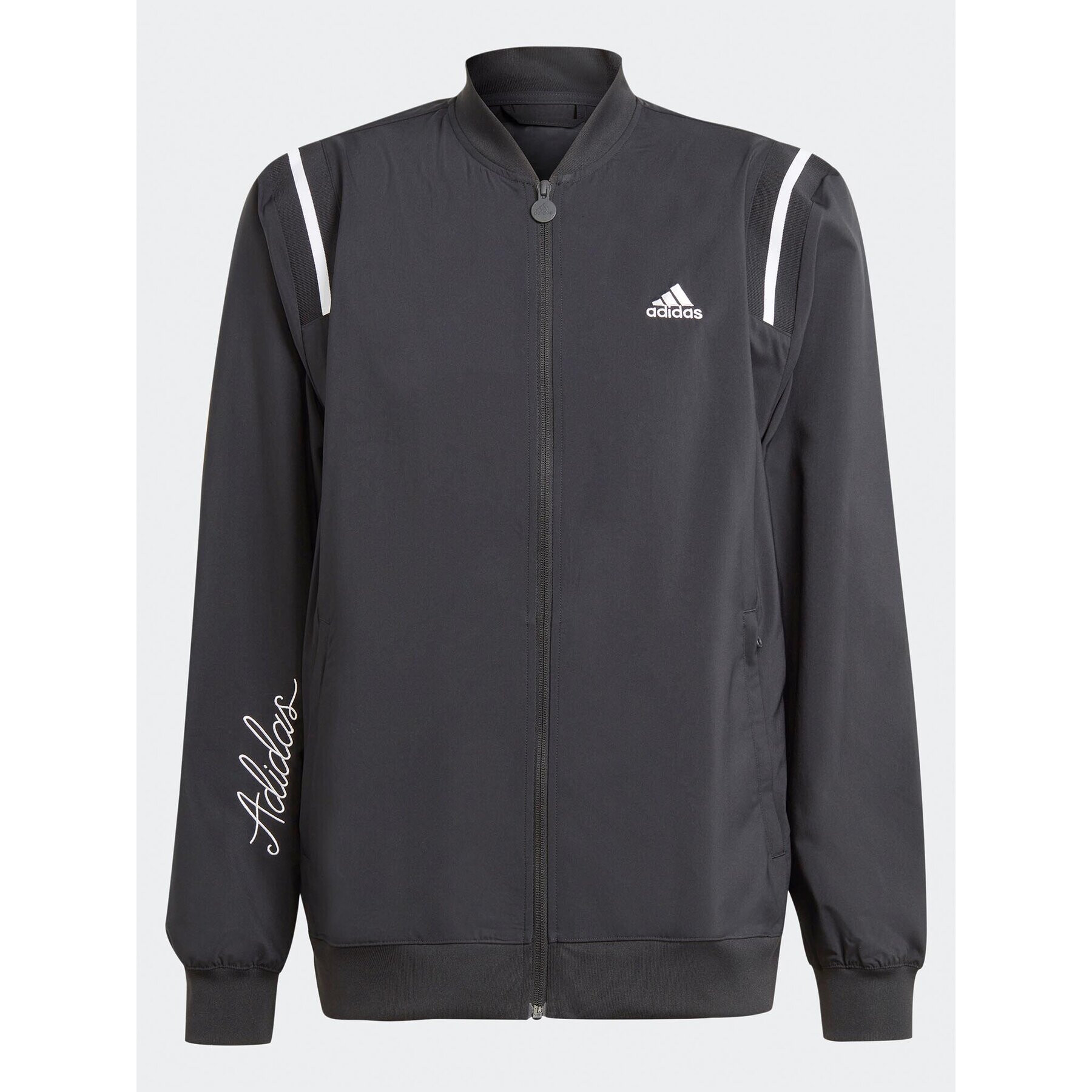 adidas Суитшърт Scribble IJ6442 Черен Regular Fit - Pepit.bg