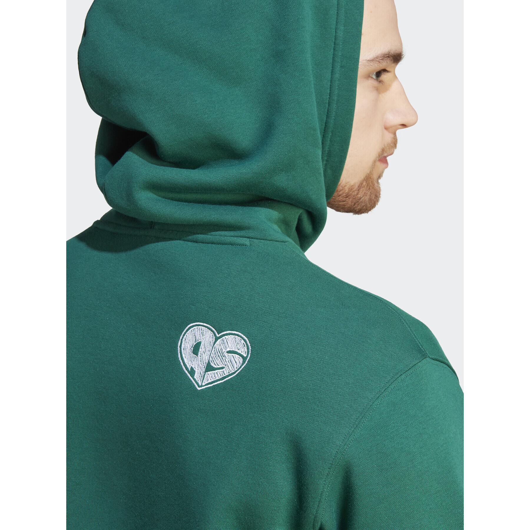 adidas Суитшърт Scribble IJ6449 Зелен Loose Fit - Pepit.bg