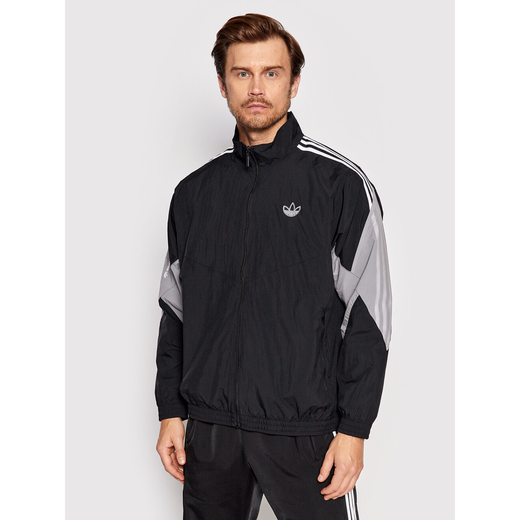 adidas Суитшърт Sprt Lightning HE4714 Черен Regular Fit - Pepit.bg
