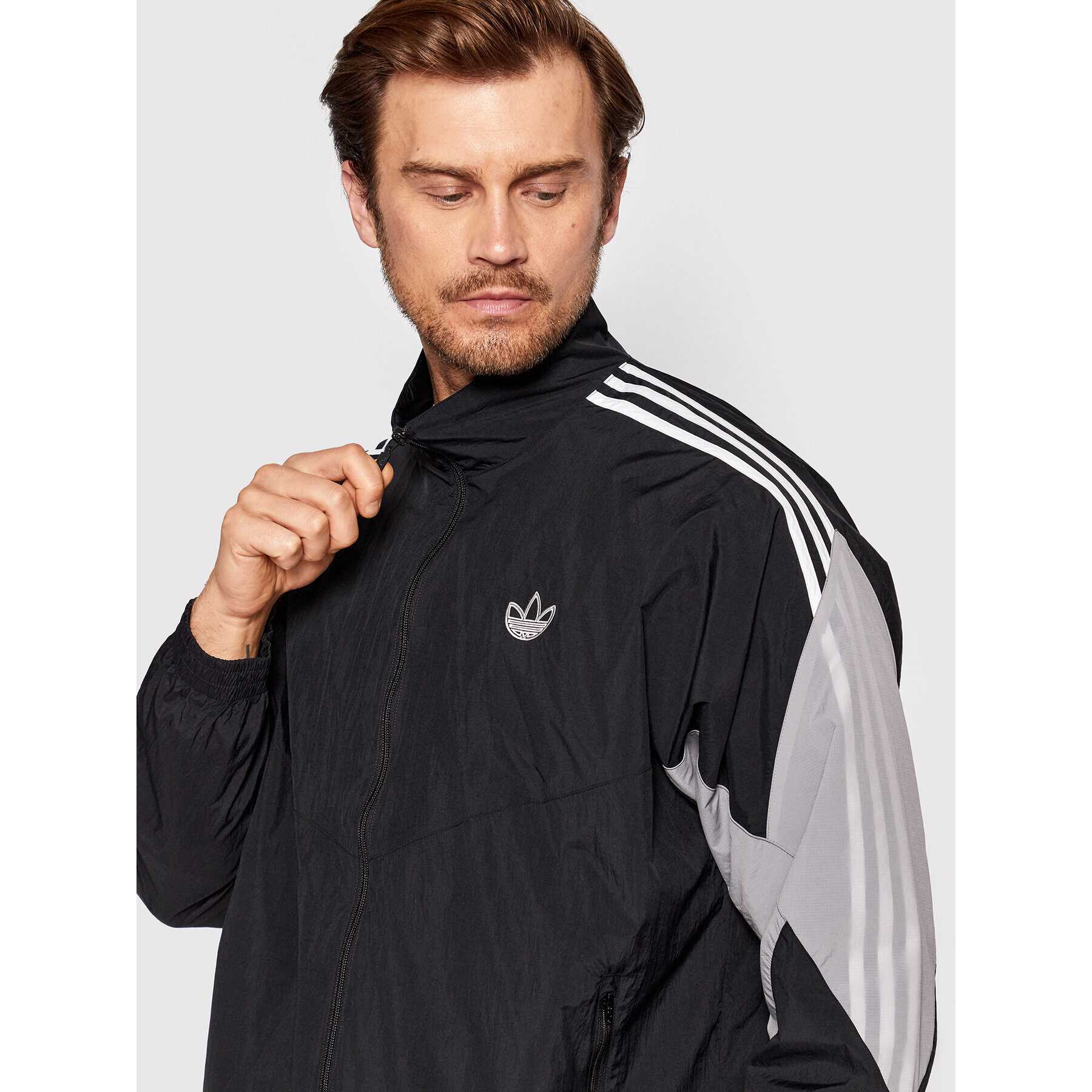 adidas Суитшърт Sprt Lightning HE4714 Черен Regular Fit - Pepit.bg