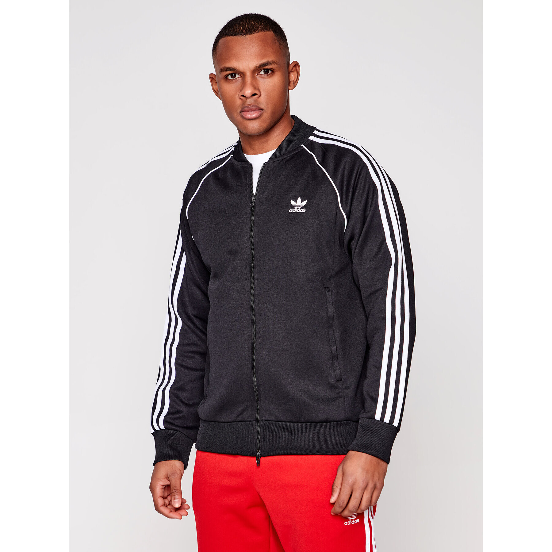 adidas Суитшърт Sst TT P GF0198 Черен Standard Fit - Pepit.bg