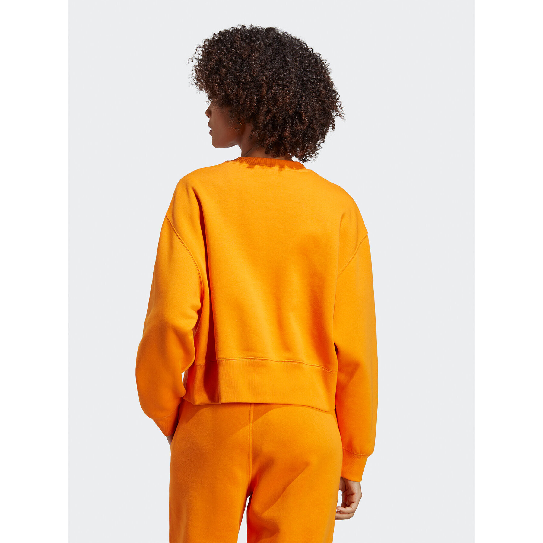 adidas Суитшърт Sweatshirt IK7697 Оранжев - Pepit.bg