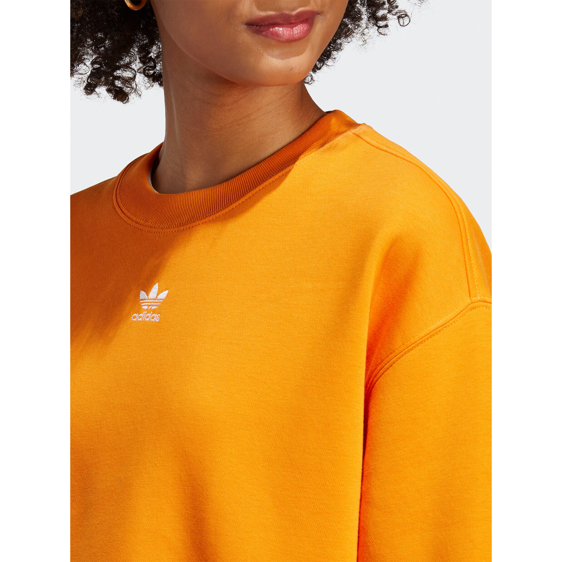 adidas Суитшърт Sweatshirt IK7697 Оранжев - Pepit.bg