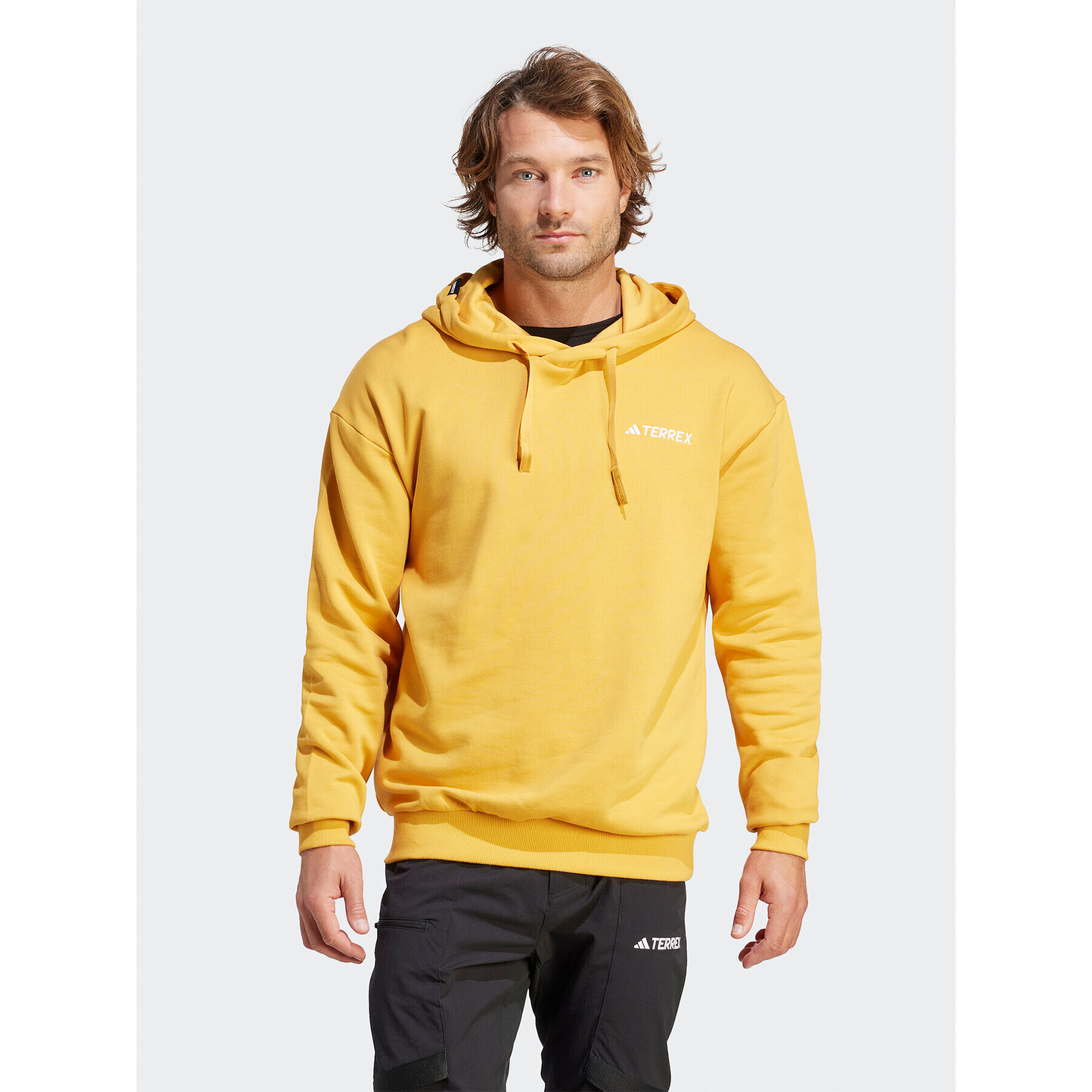 adidas Суитшърт Terrex Logo IB2705 Жълт Regular Fit - Pepit.bg