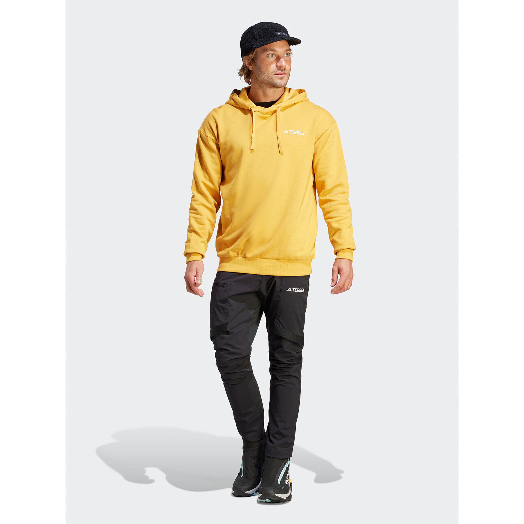 adidas Суитшърт Terrex Logo IB2705 Жълт Regular Fit - Pepit.bg