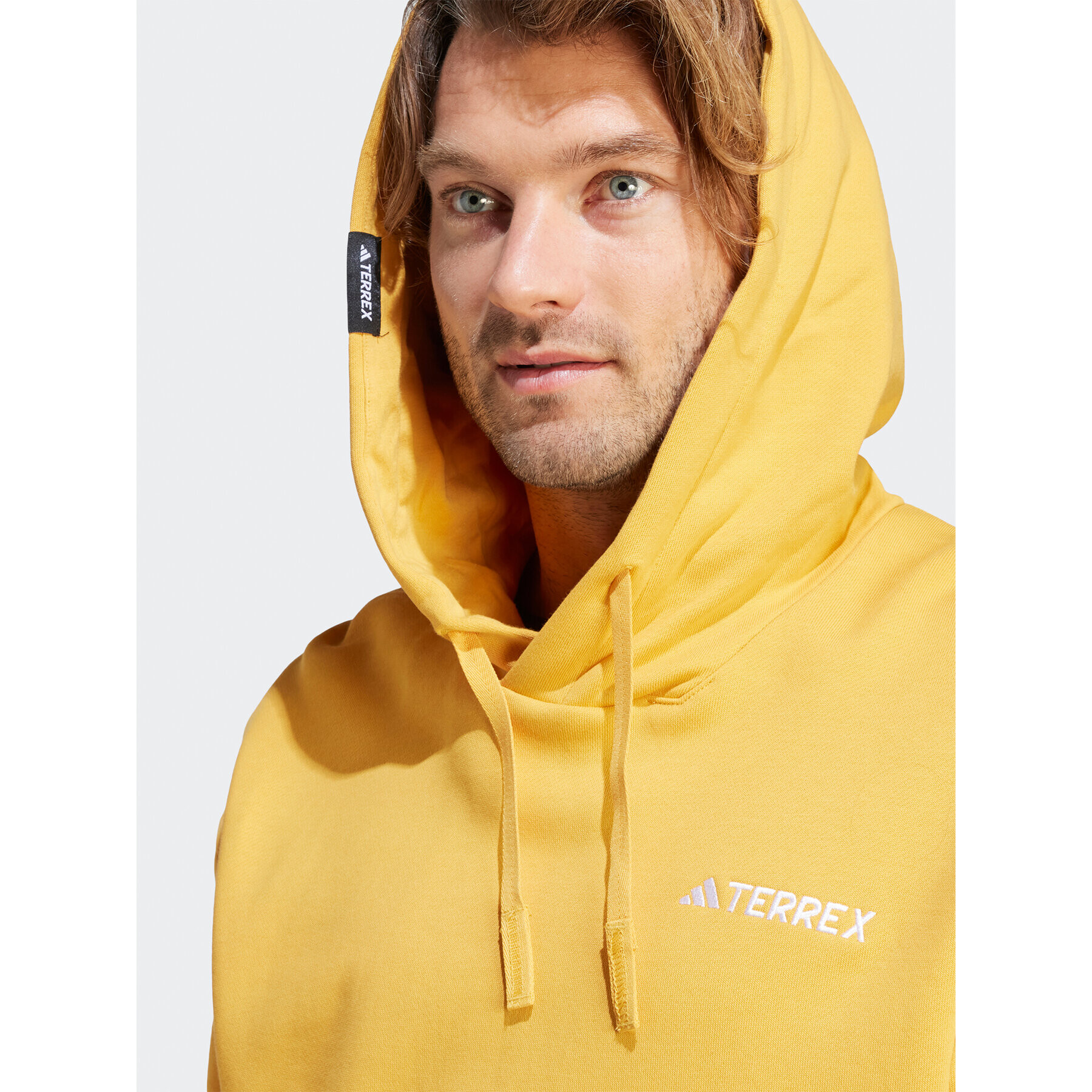 adidas Суитшърт Terrex Logo IB2705 Жълт Regular Fit - Pepit.bg