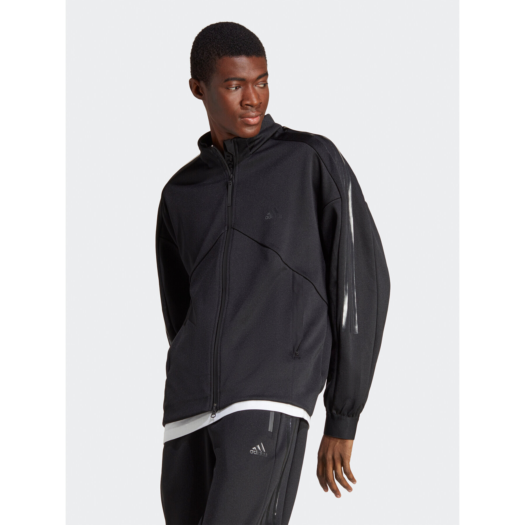 adidas Суитшърт Tiro Suit-Up Advanced Track Top HY3785 Черен - Pepit.bg