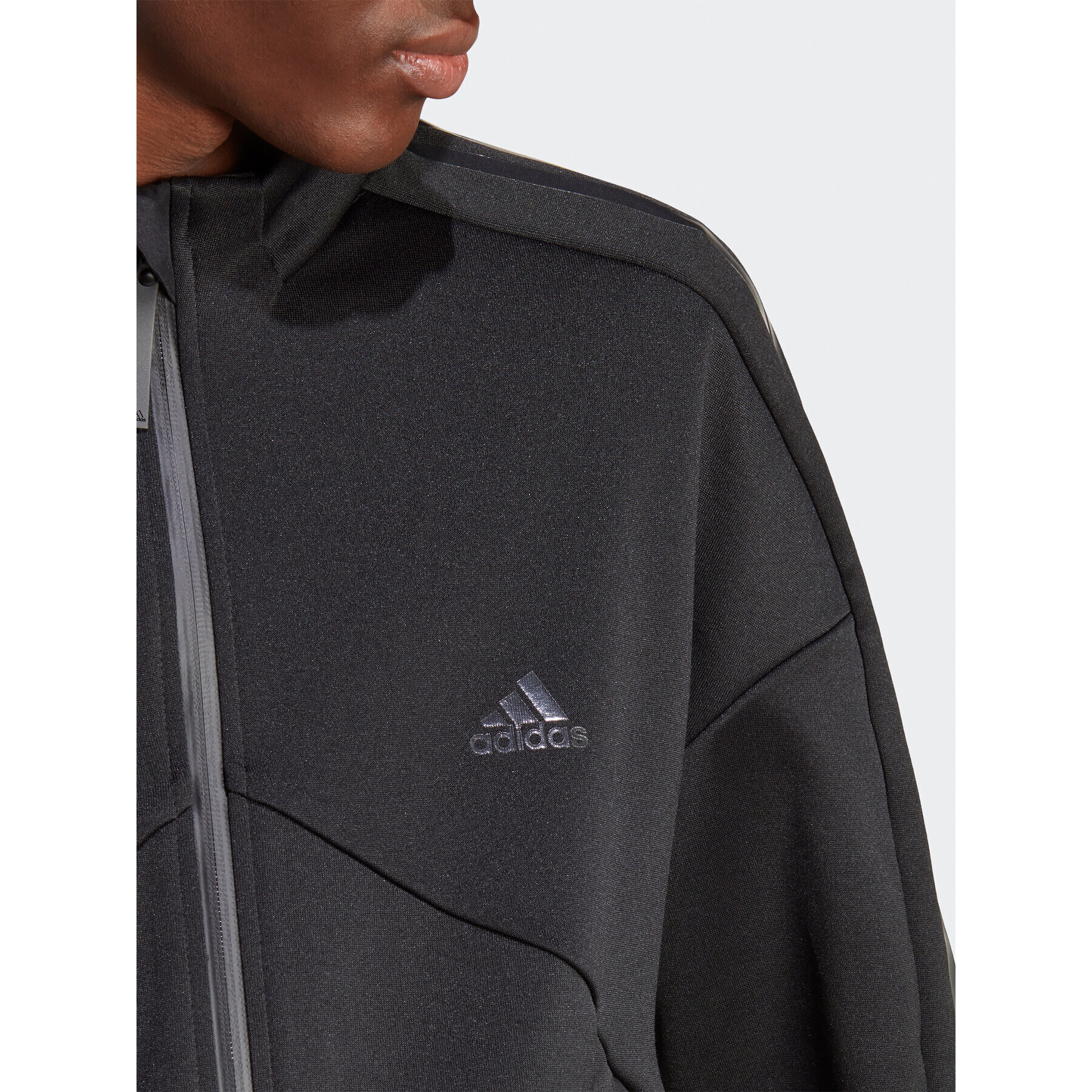 adidas Суитшърт Tiro Suit-Up Advanced Track Top HY3785 Черен - Pepit.bg