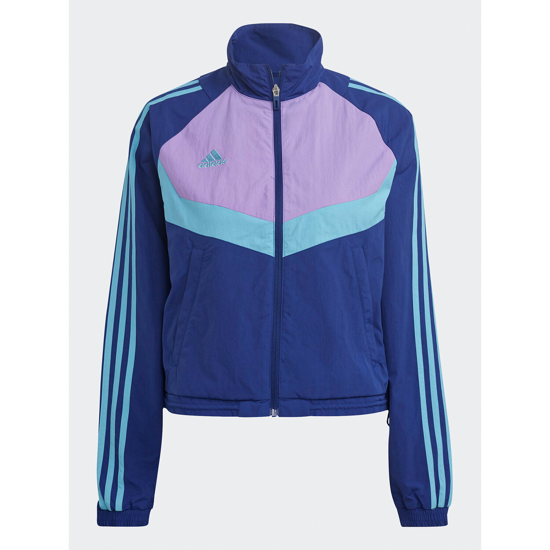 adidas Суитшърт Tiro Woven Track Top HS7482 Син Regular Fit - Pepit.bg