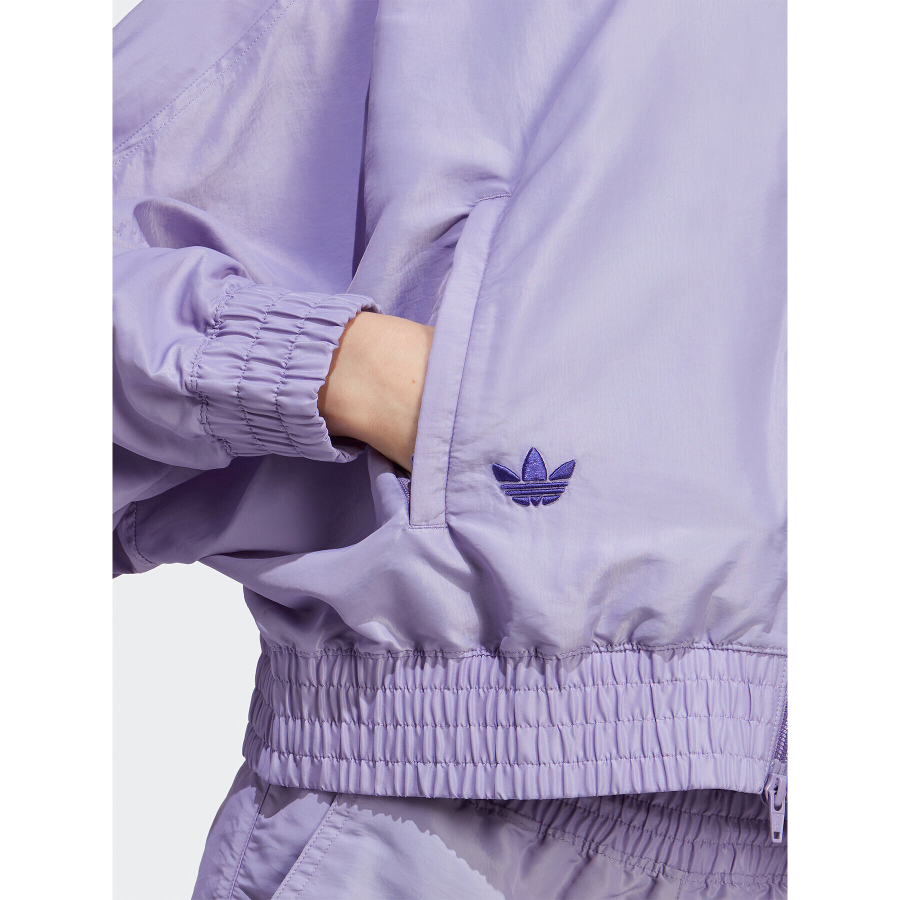 adidas Суитшърт Track Top IC5415 Виолетов - Pepit.bg