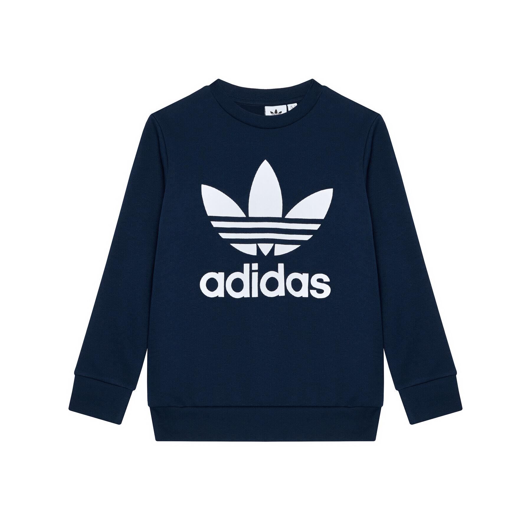 adidas Суитшърт Trefoil Crew GN8250 Тъмносин Regular Fit - Pepit.bg