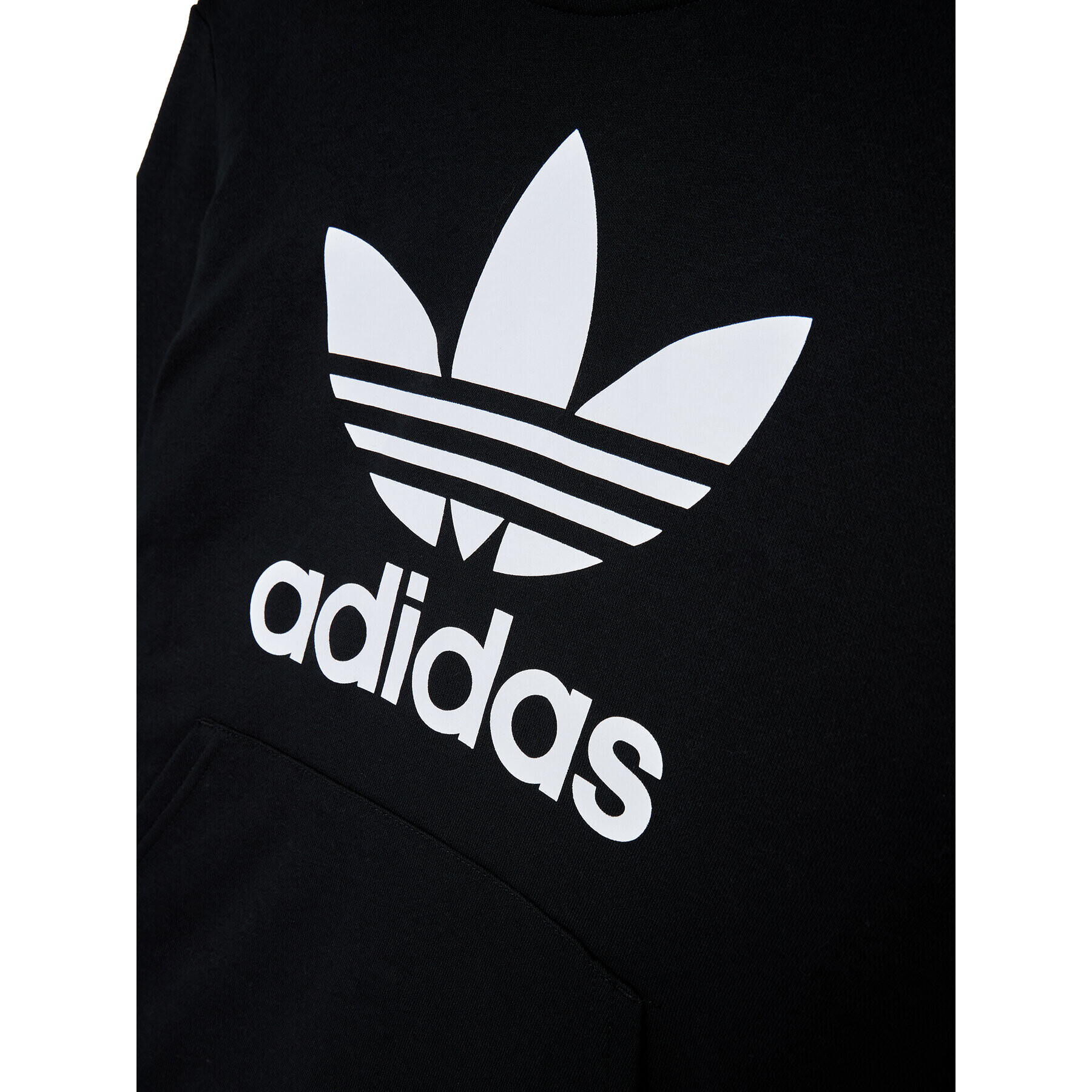 adidas Суитшърт Trefoil DV2870 Черен Regular Fit - Pepit.bg