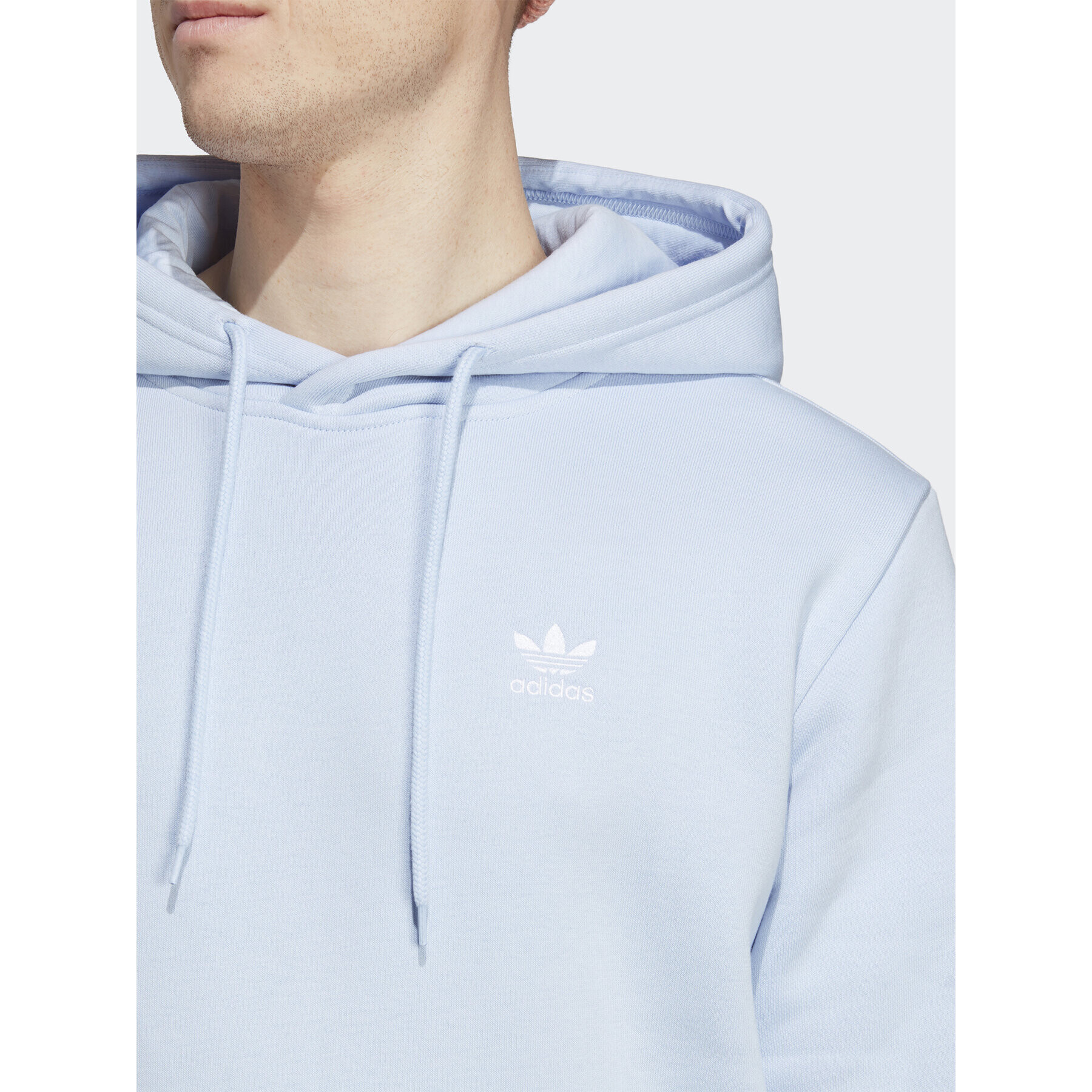 adidas Суитшърт Trefoil Essentials Hoodie IA4889 Син Regular Fit - Pepit.bg